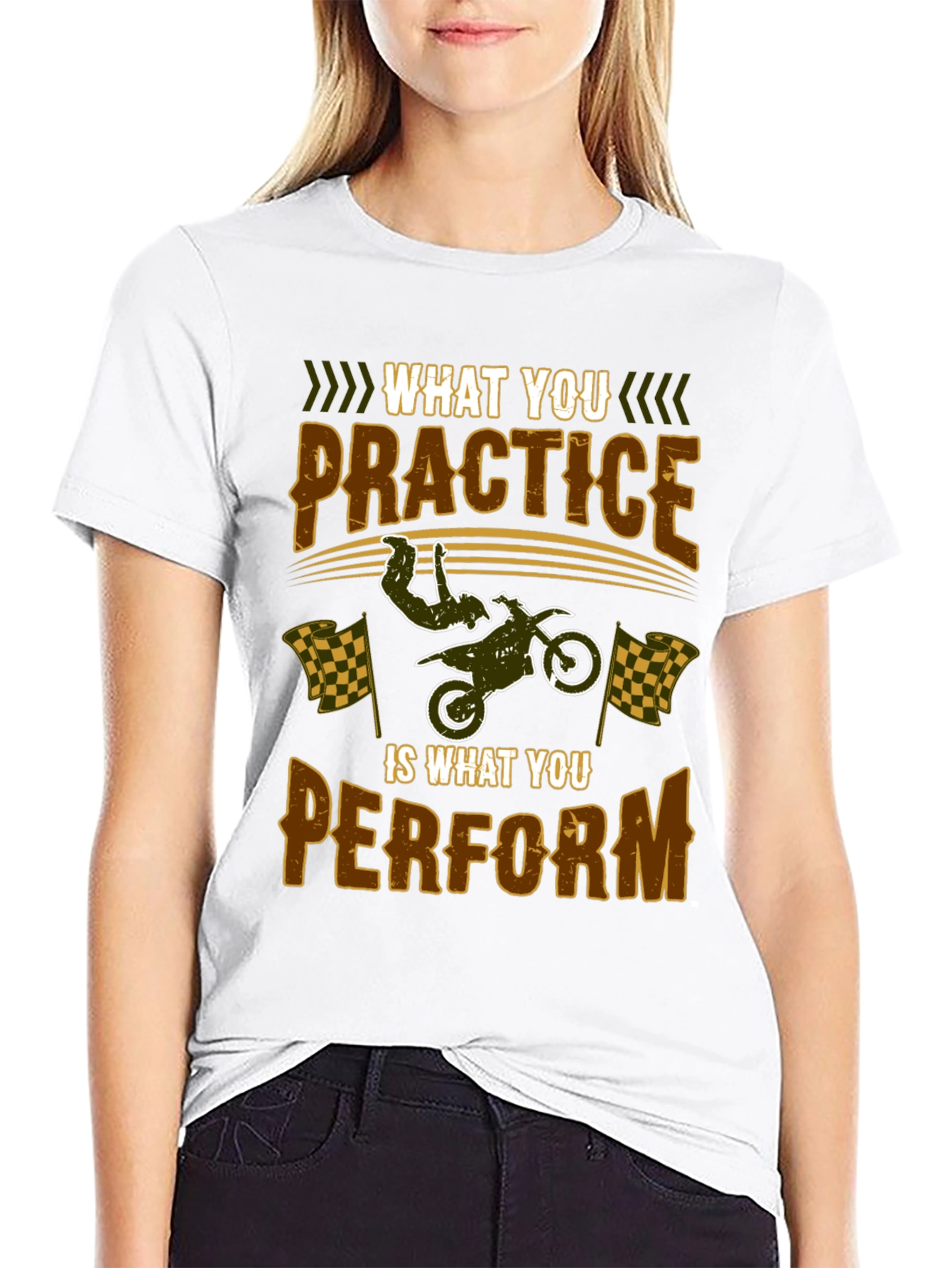 Practice Perform Motocross T-Shirt