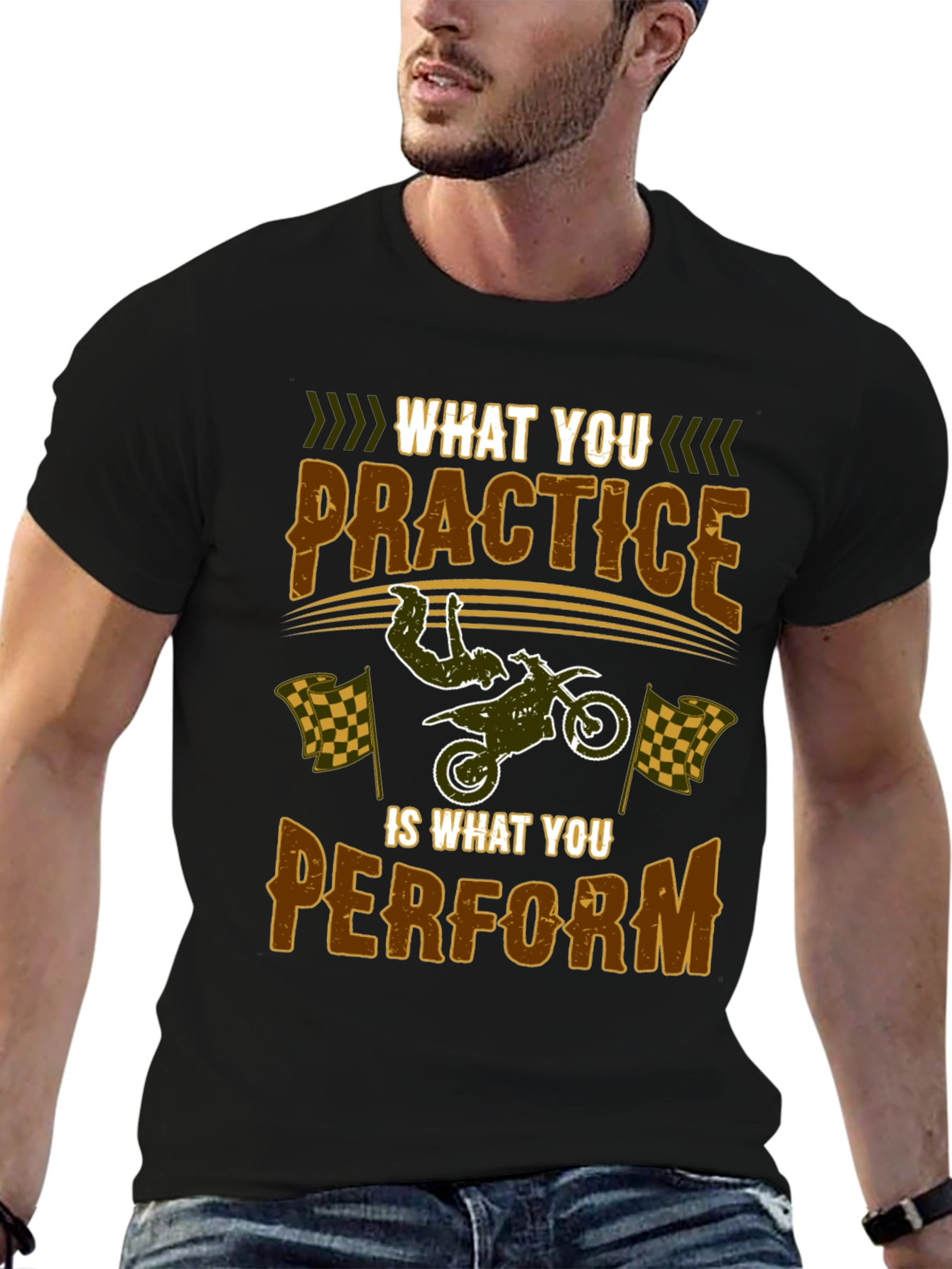Practice Perform Motocross T-Shirt