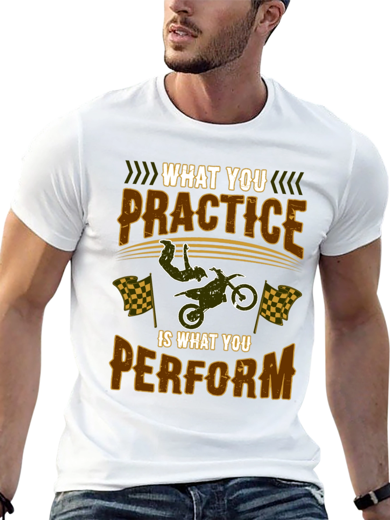 Practice Perform Motocross T-Shirt