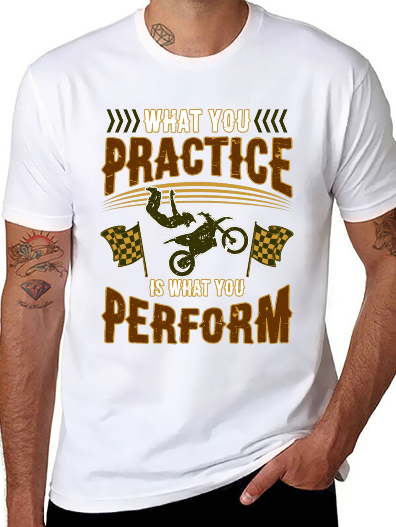Practice Perform Motocross T-Shirt