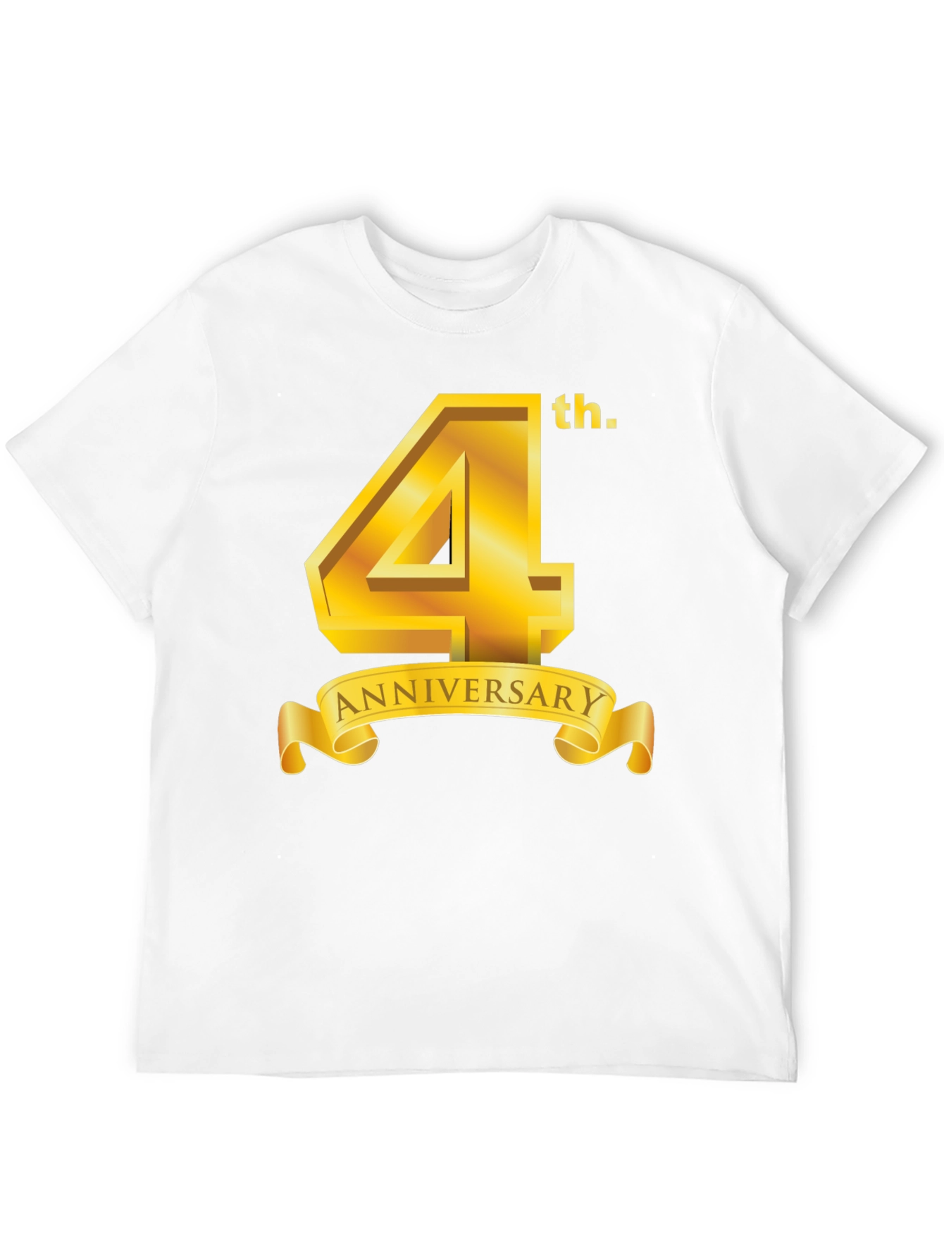 4th Anniversary T-Shirt: Celebrate in Style!