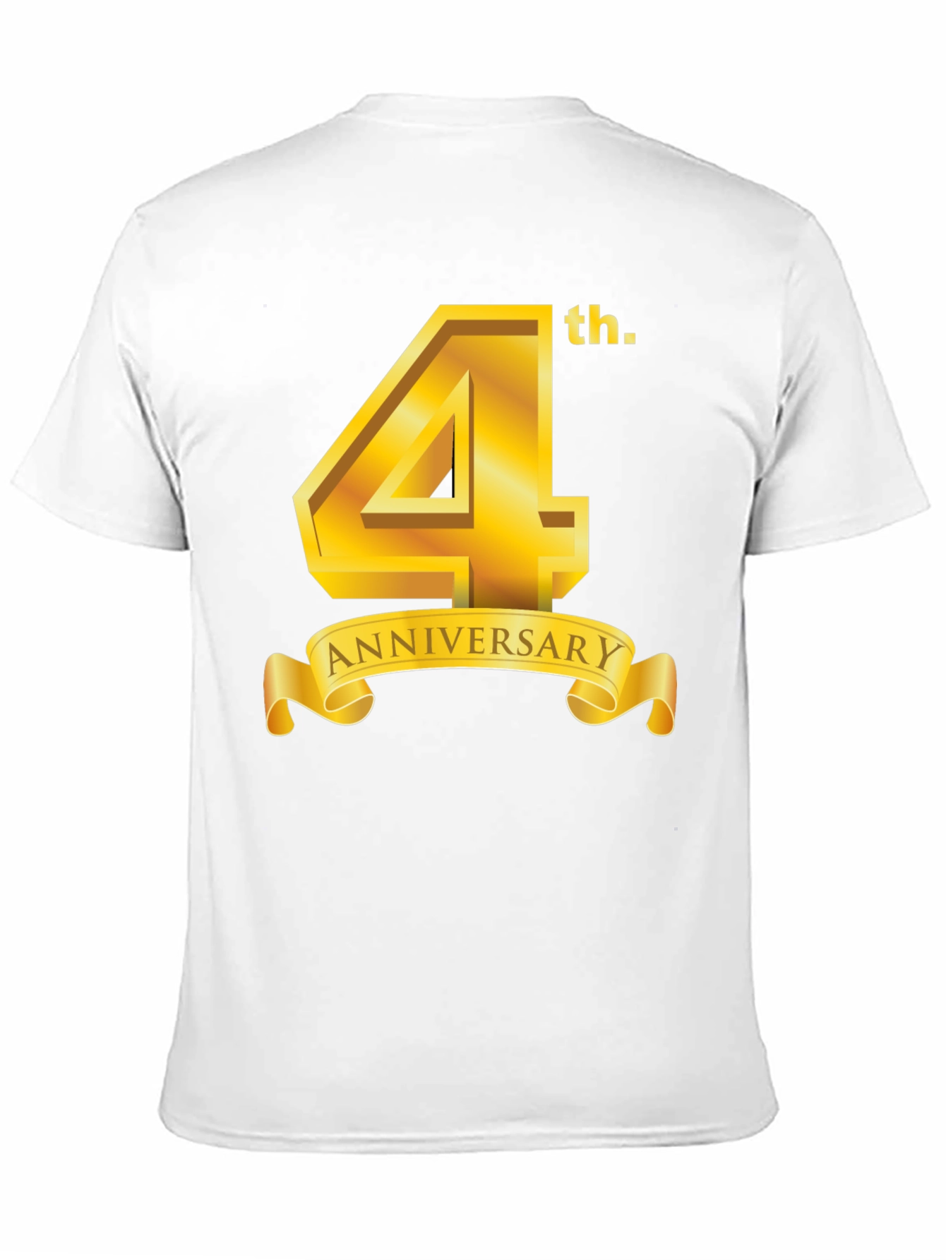 4th Anniversary T-Shirt: Celebrate in Style!