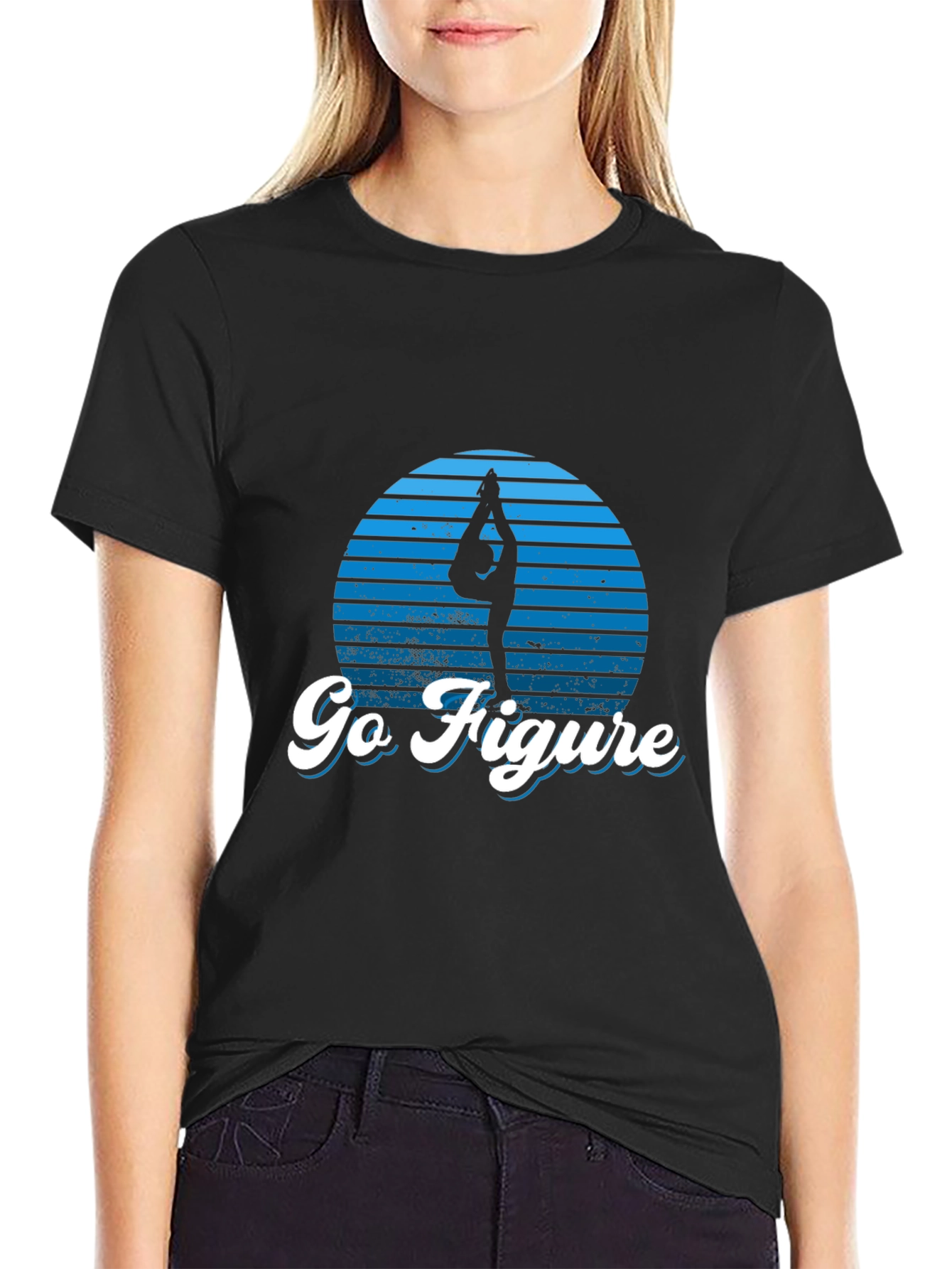 Go Figure Gymnast Graphic T-Shirt
