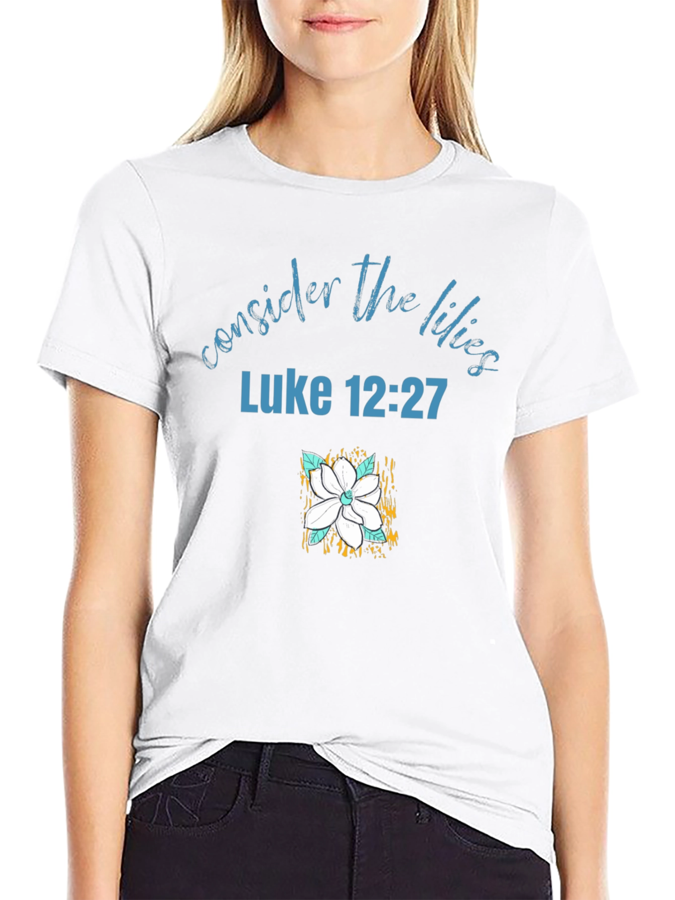 Consider the Lilies Christian T-Shirt
