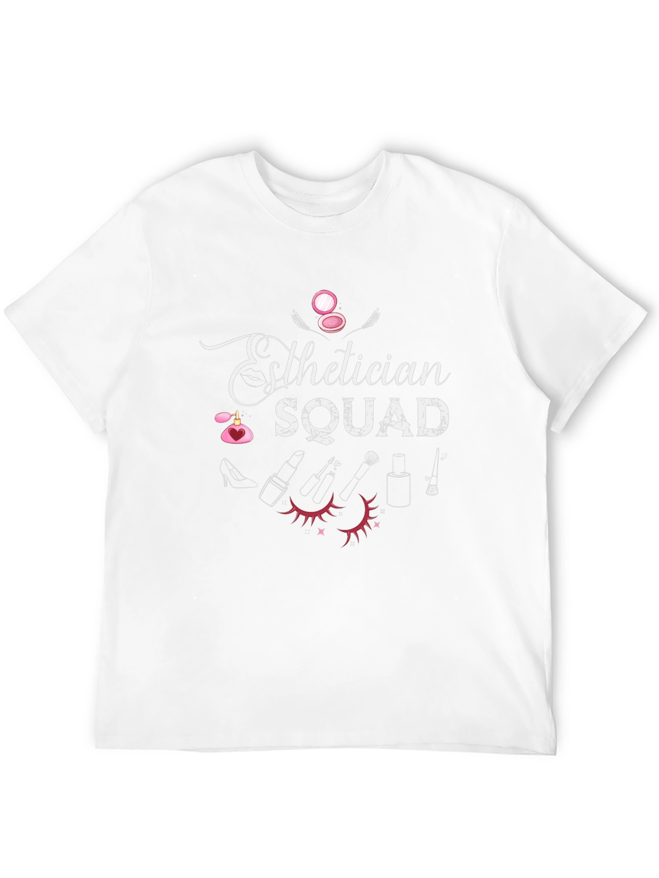 Esthetician Squad Black T-Shirt - Makeup Artist Tee