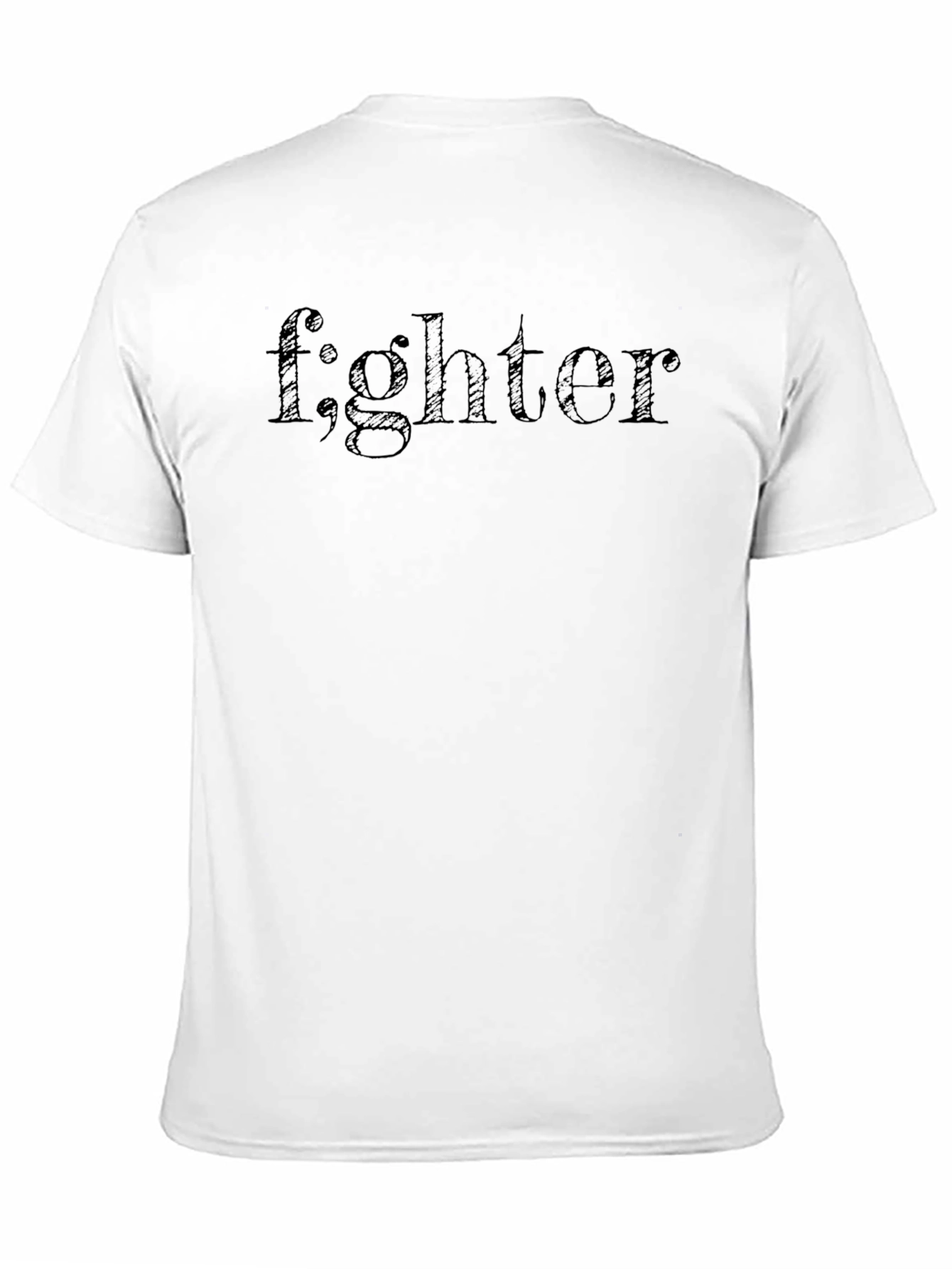 Fighter Pun Black T-Shirt