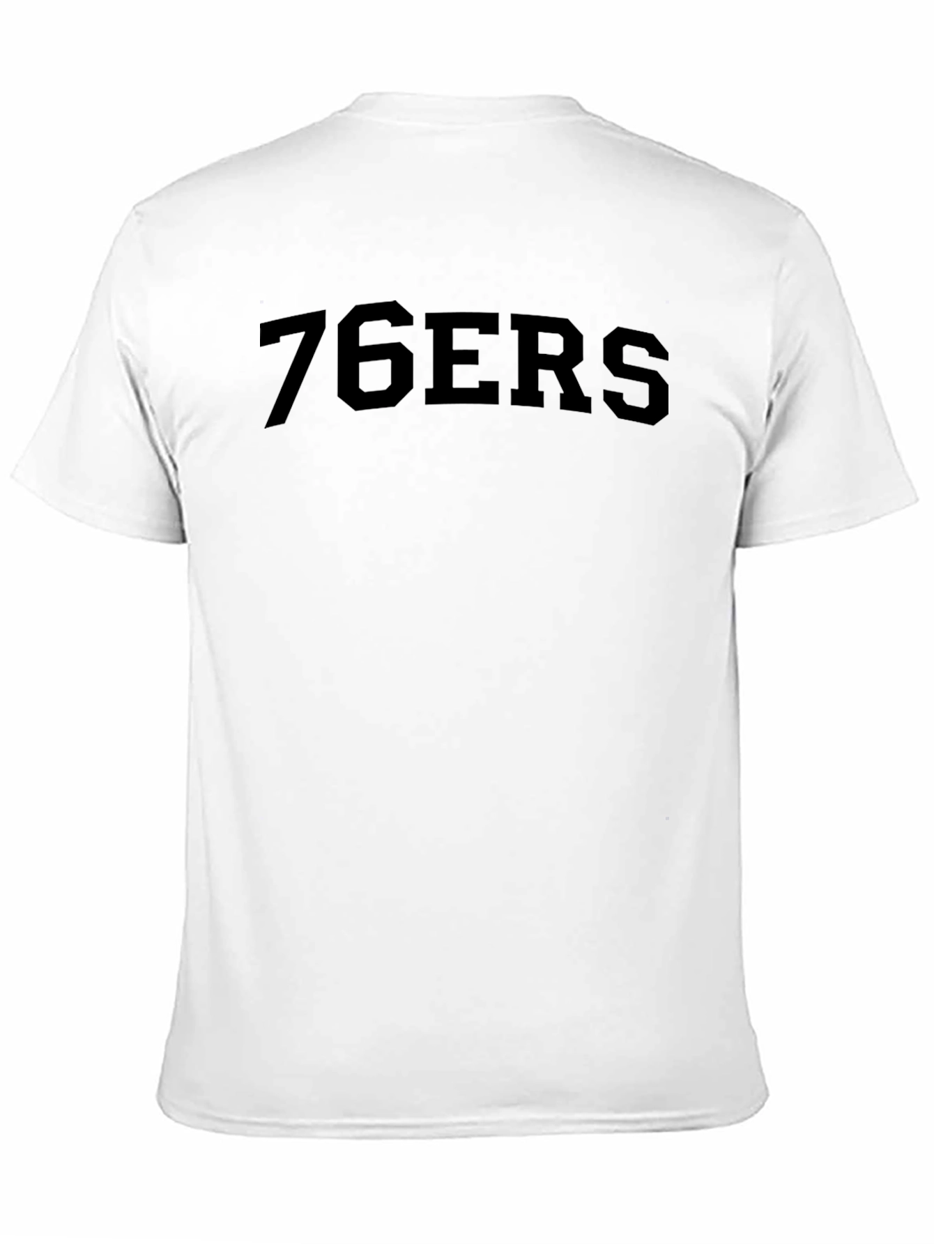 76ers Black Graphic T-Shirt - Mens