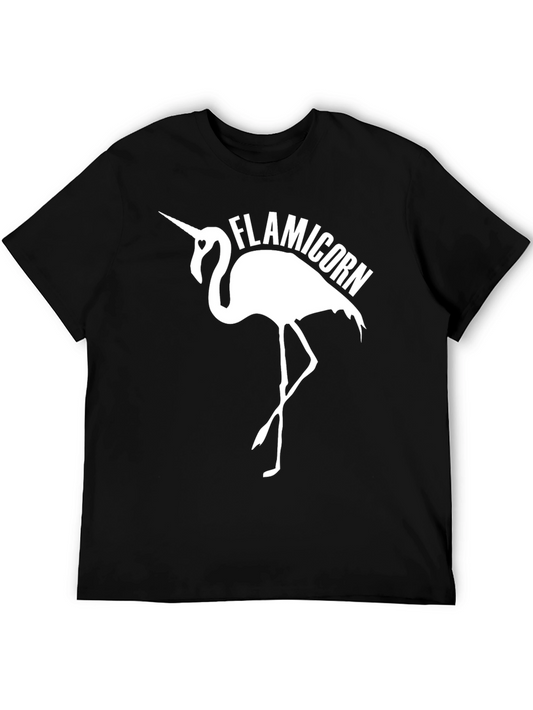 Flamicorn T-Shirt - Flamingo Unicorn Graphic Tee