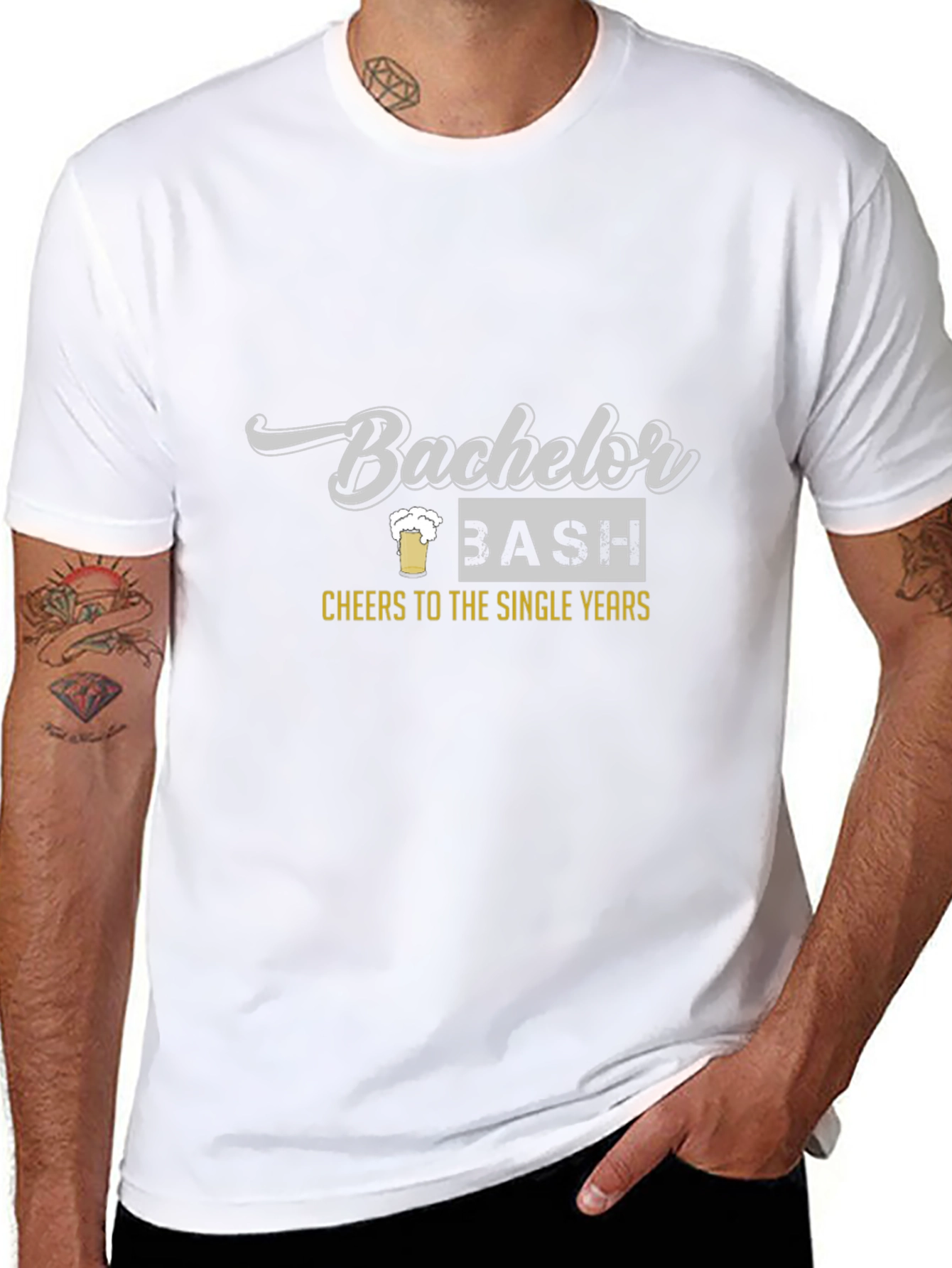 Bachelor Bash T-Shirt: Cheers to Single Years