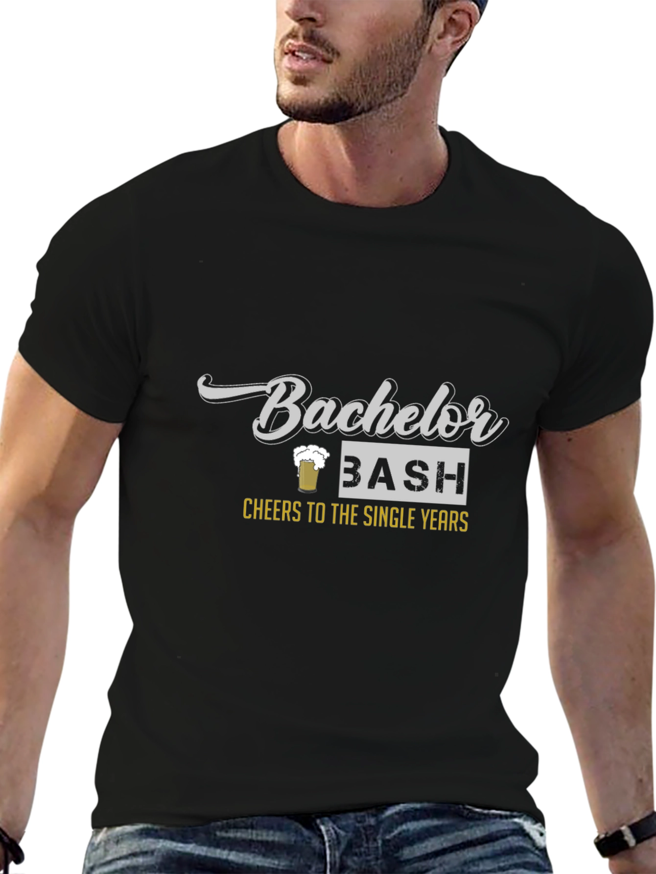 Bachelor Bash T-Shirt: Cheers to Single Years
