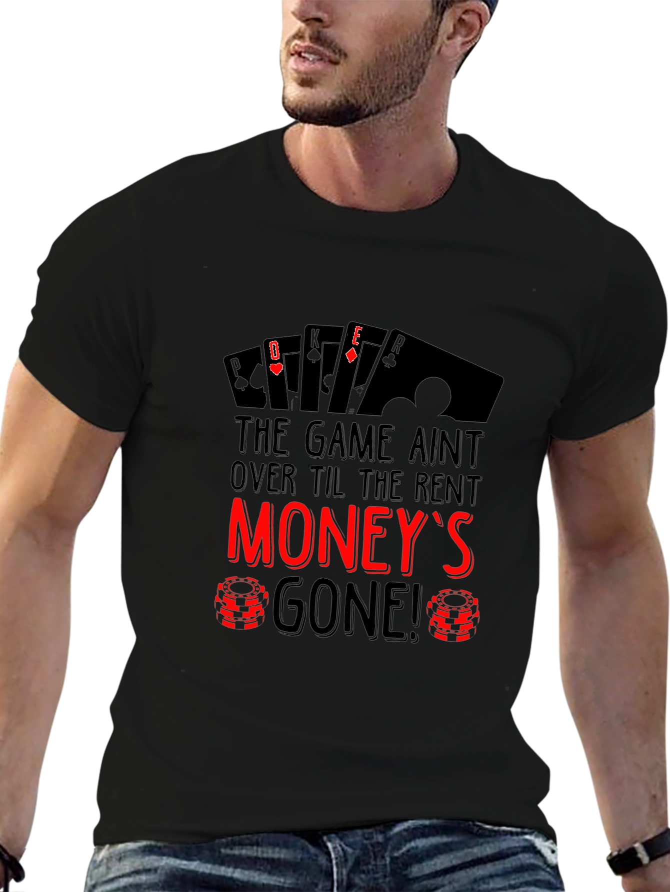 Poker Game T-Shirt - The Game Aint Over