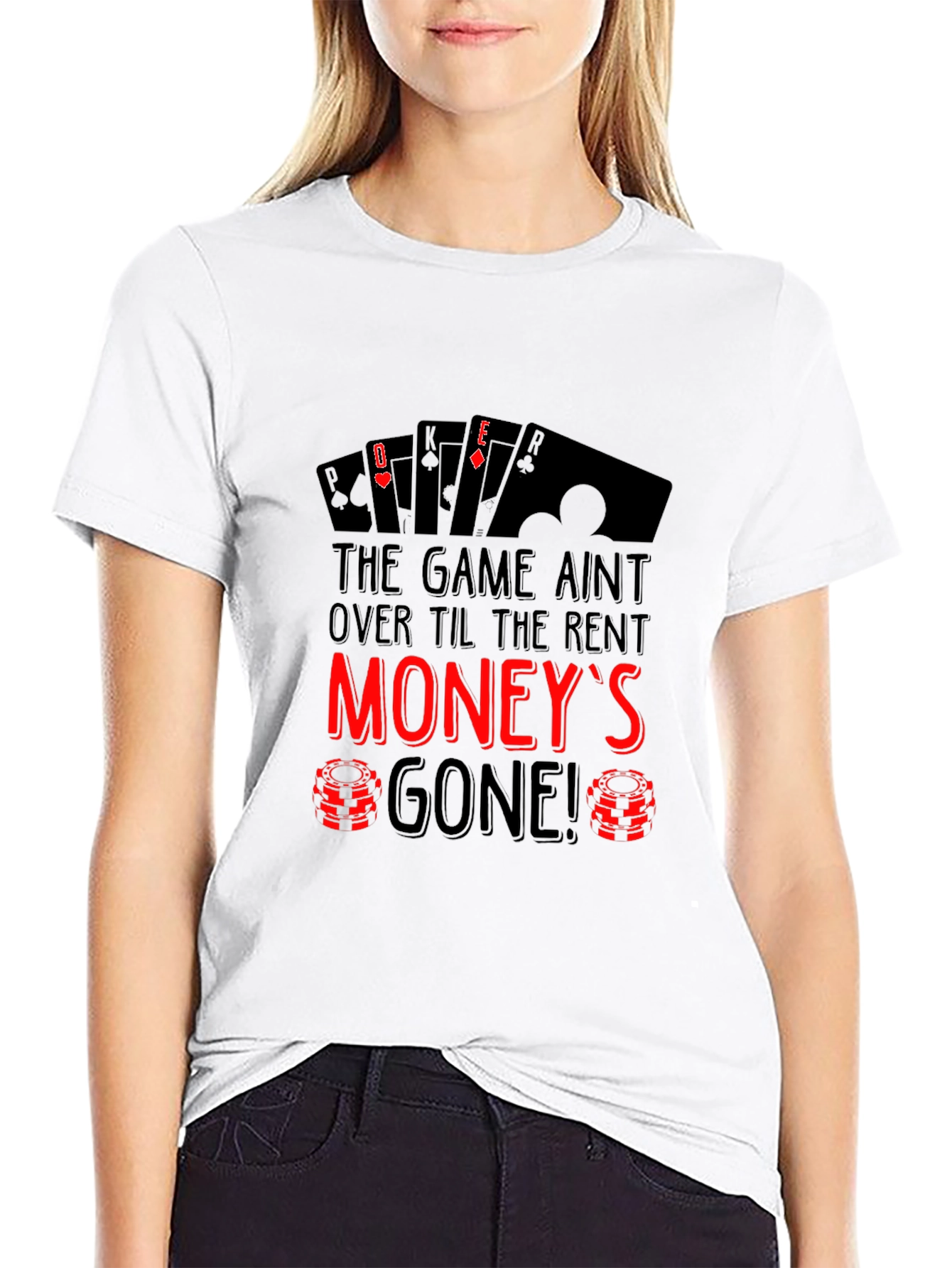 Poker Game T-Shirt - The Game Aint Over