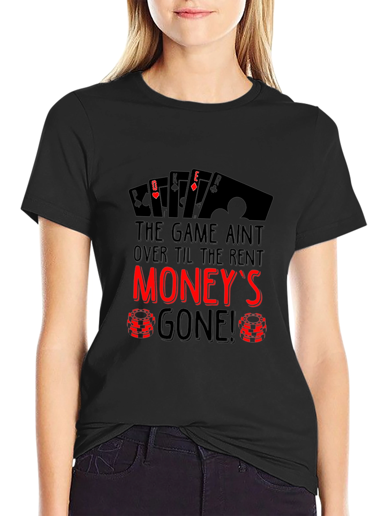 Poker Game T-Shirt - The Game Aint Over