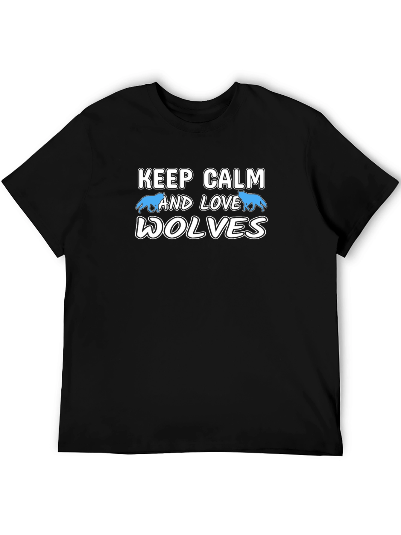 Keep Calm and Love Wolves T-Shirt