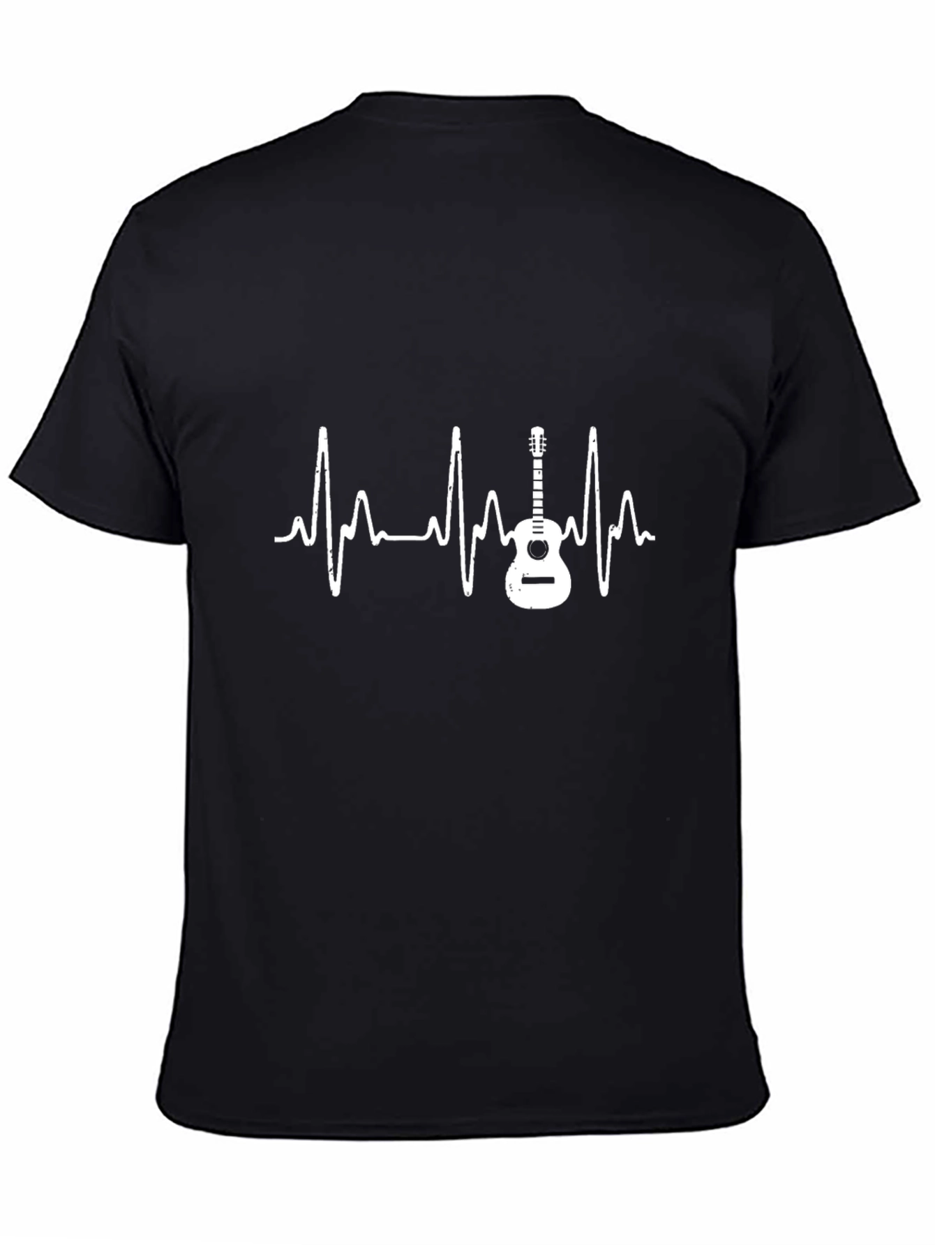 Guitar Heartbeat T-Shirt - Musician Tee