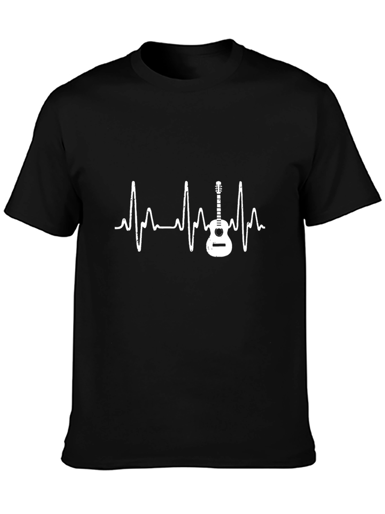 Guitar Heartbeat T-Shirt - Musician Tee