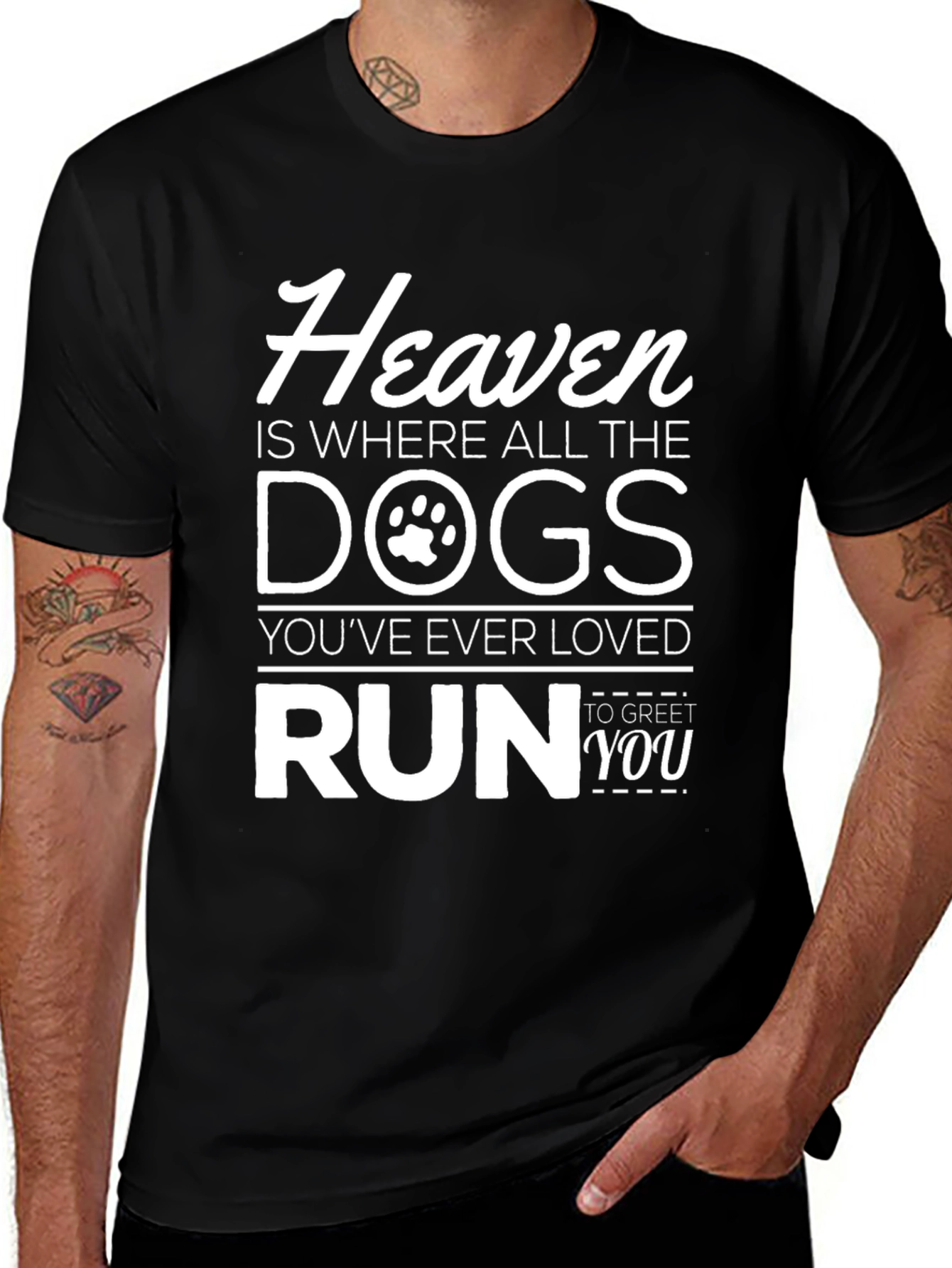 Heavenly Dogs Graphic Tee