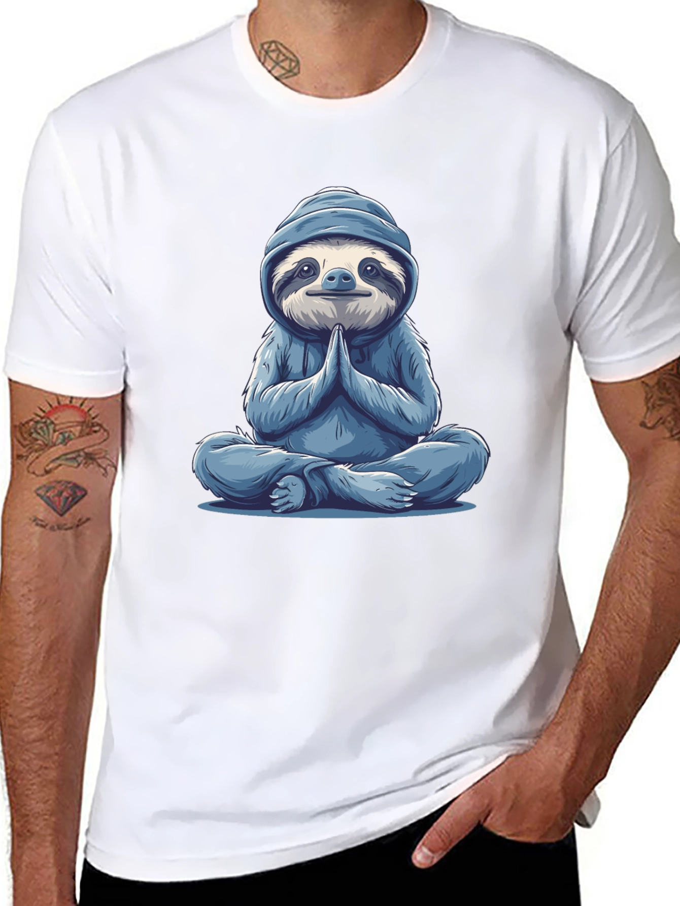 Meditating Sloth T-Shirt