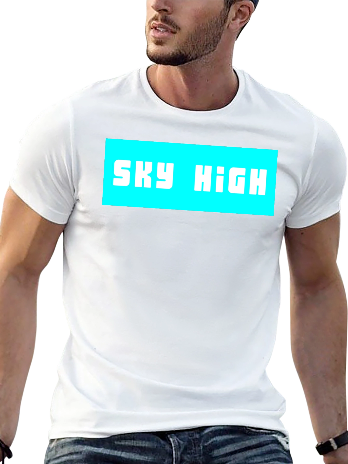 Sky High Graphic Tee - Bold Statement Shirt