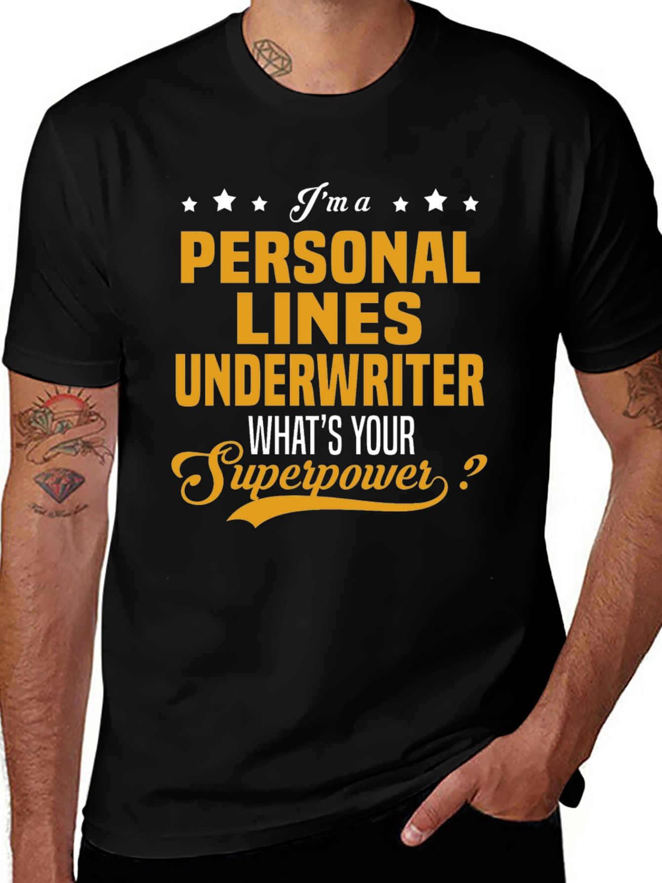Personal Lines Underwriter Superpower T-Shirt