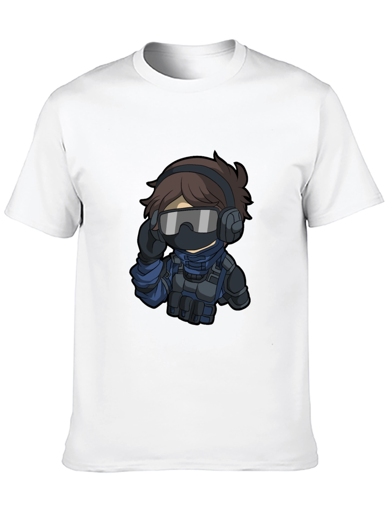 Tactical Operator Graphic T-Shirt - Black