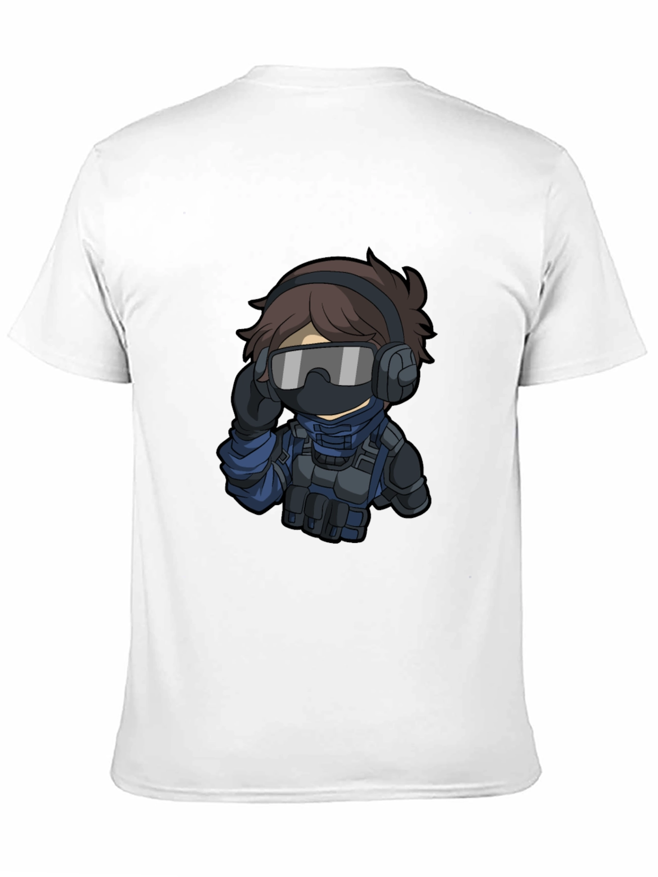Tactical Operator Graphic T-Shirt - Black
