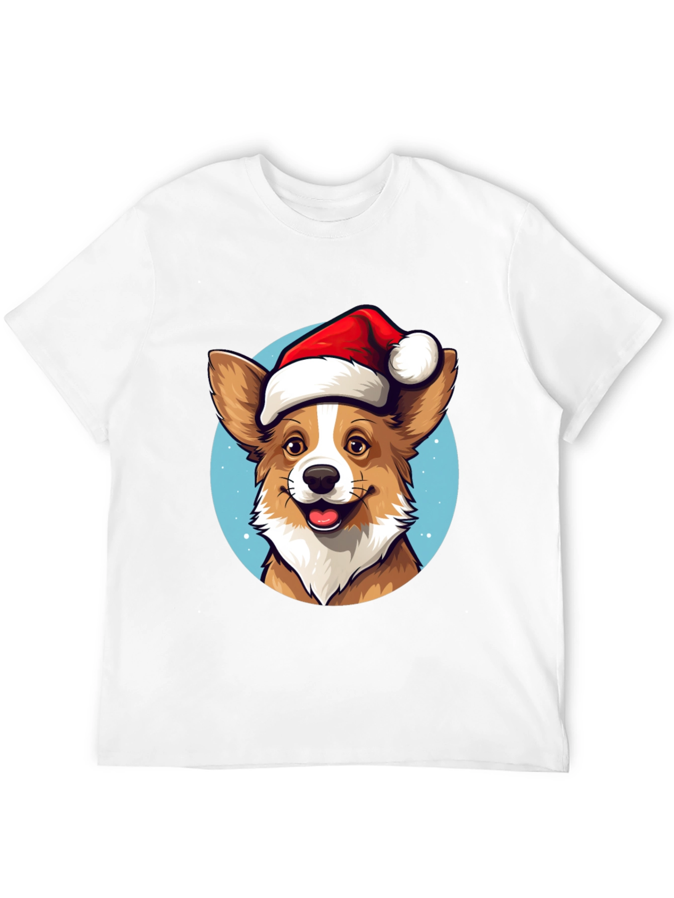 Festive Corgi Christmas T-Shirt