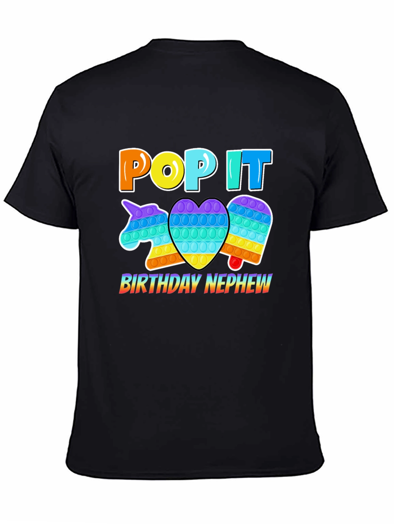 Pop It Birthday Nephew T-Shirt