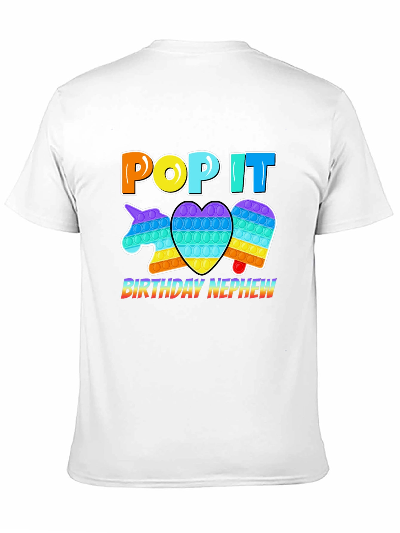 Pop It Birthday Nephew T-Shirt