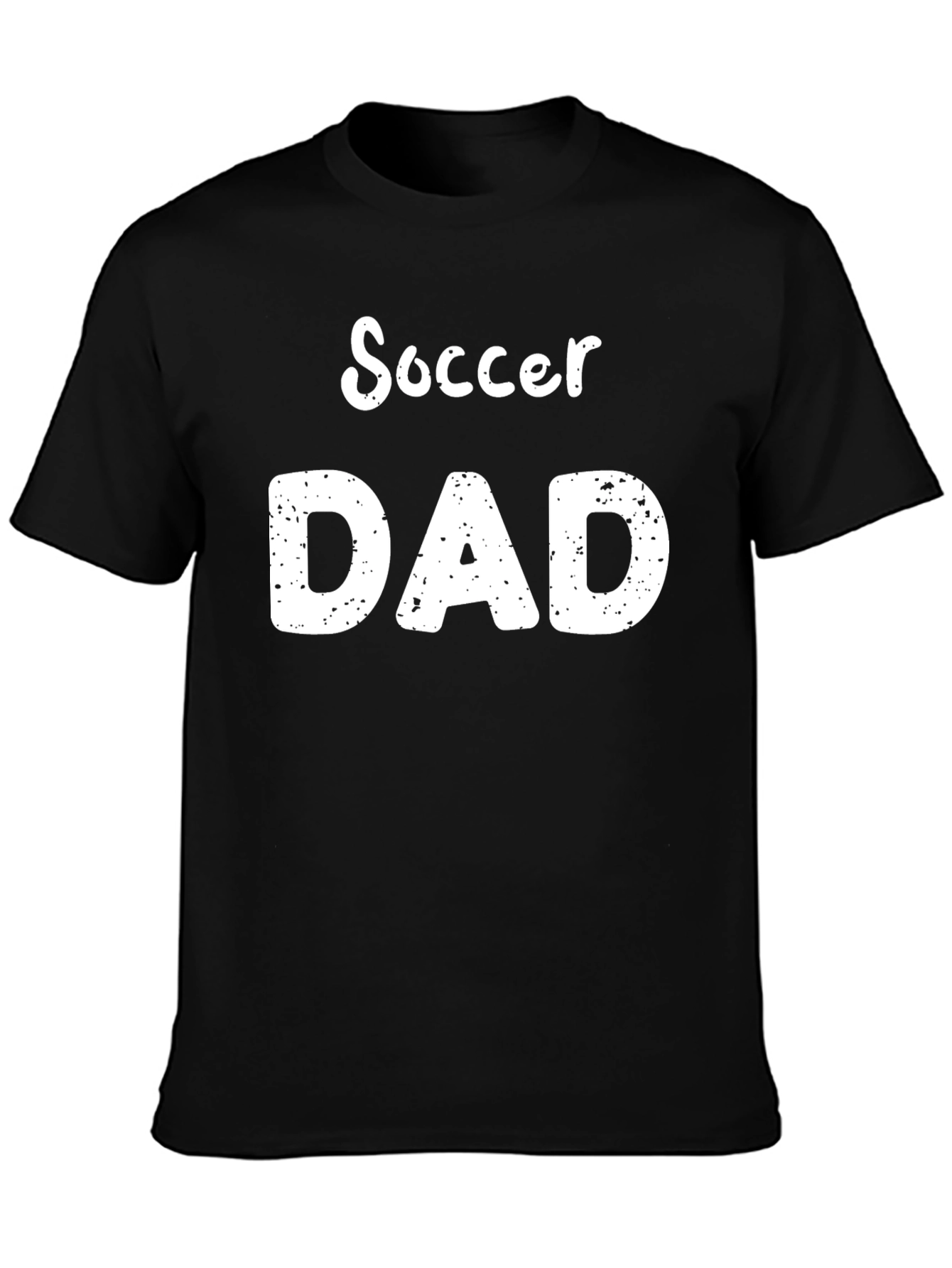 Soccer Dad T-Shirt - Black Graphic Tee