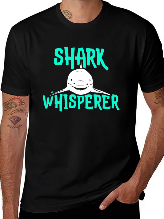 Shark Whisperer Graphic T-Shirt - Ocean Lover