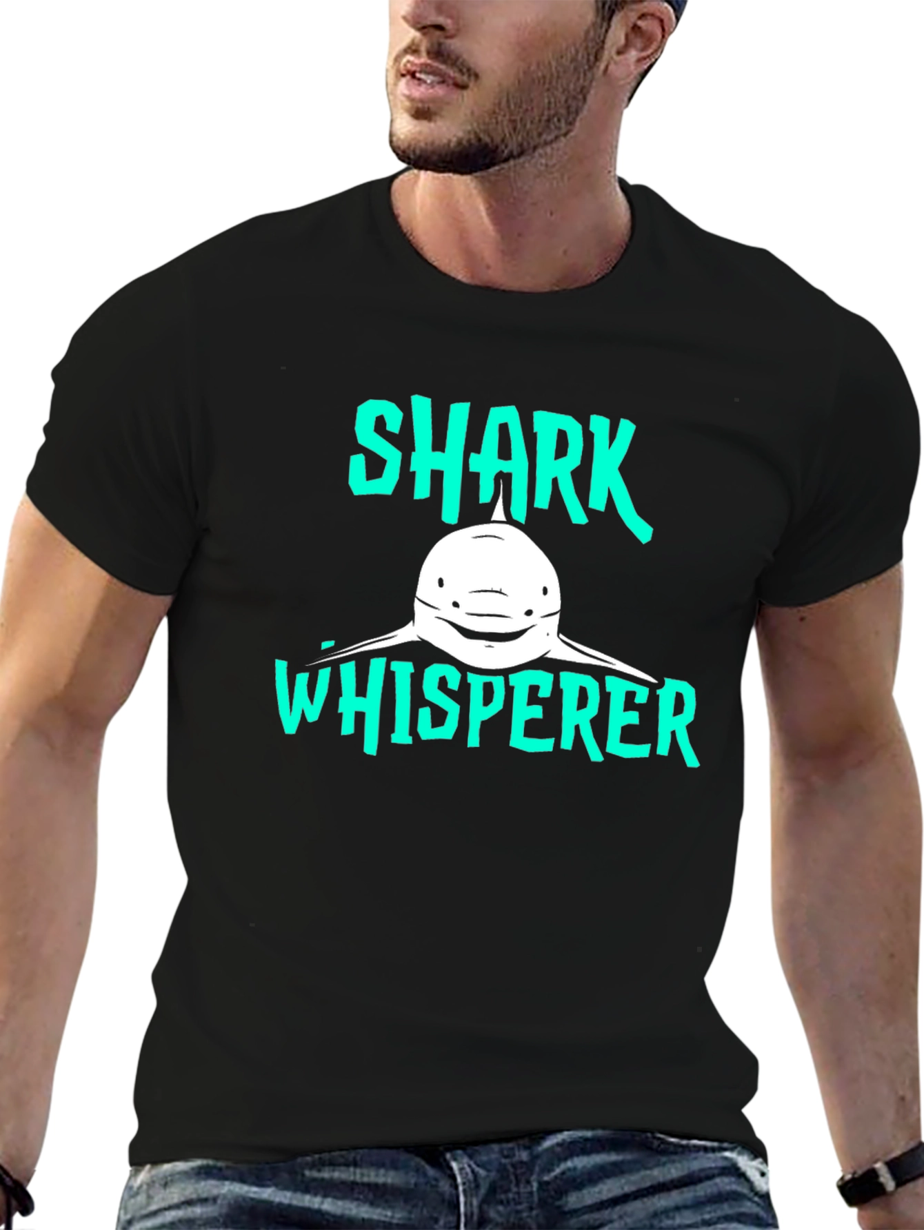 Shark Whisperer Graphic T-Shirt - Ocean Lover