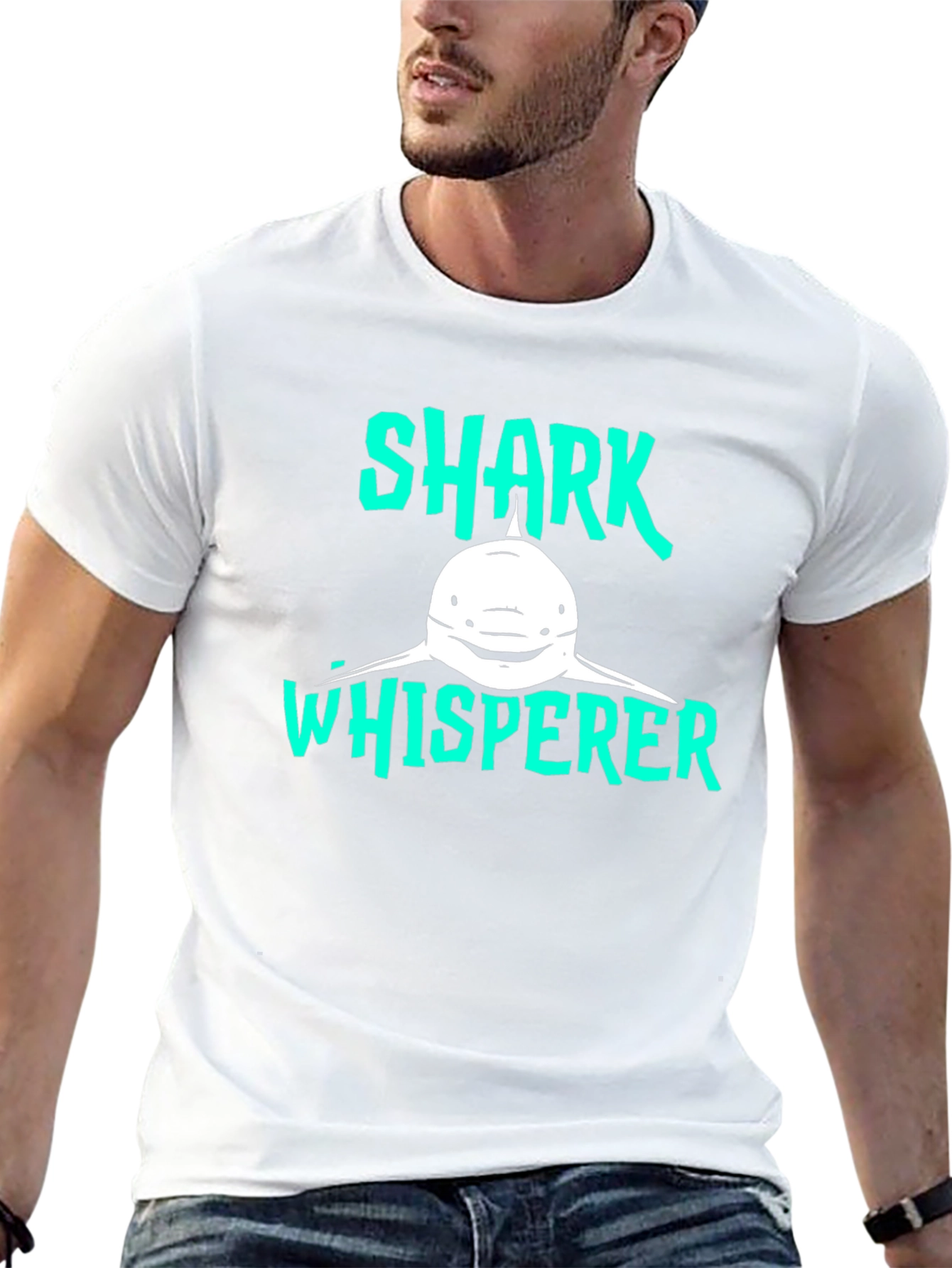 Shark Whisperer Graphic T-Shirt - Ocean Lover