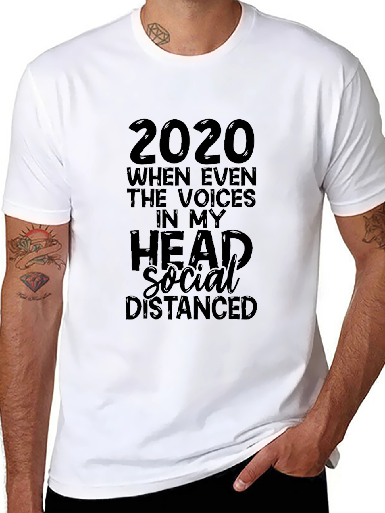 2020 Social Distanced T-Shirt