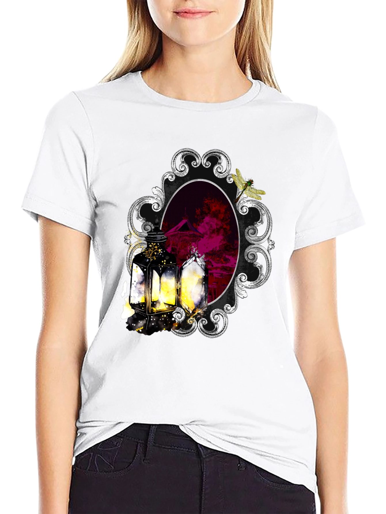 Lantern Frame Graphic Tee