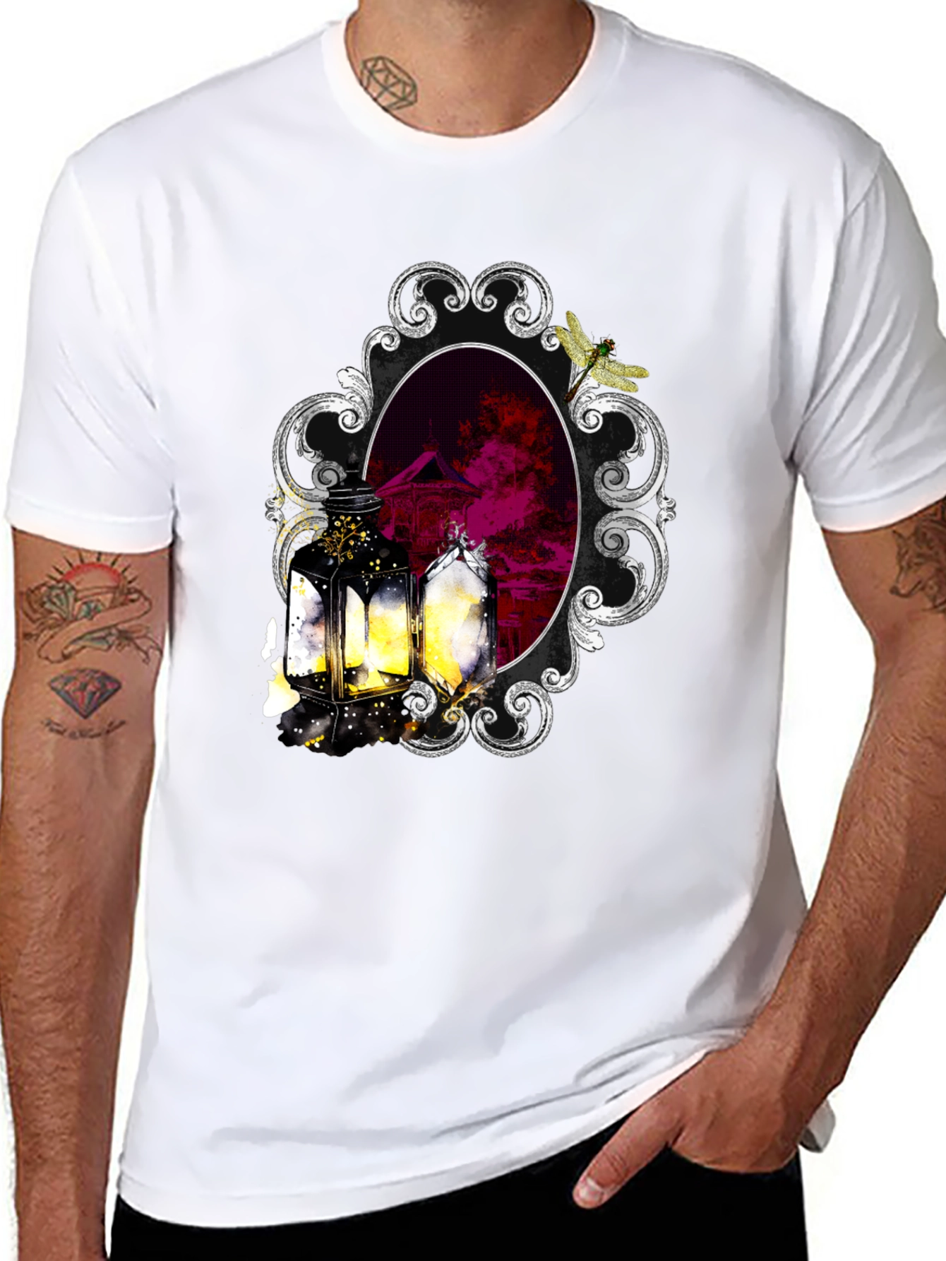 Lantern Frame Graphic Tee