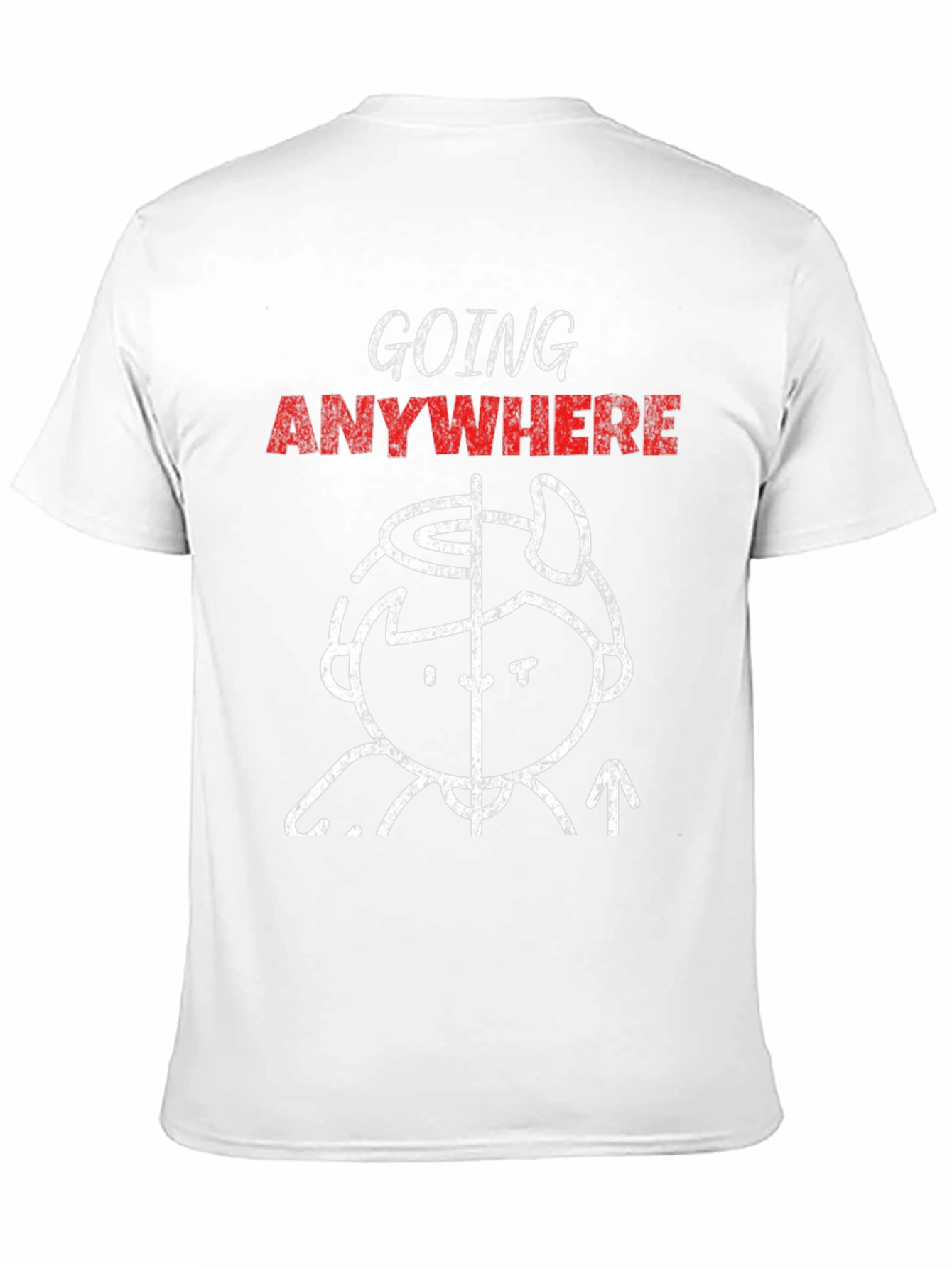 Going Anywhere Graphic Tee - Unisex Black T-Shirt