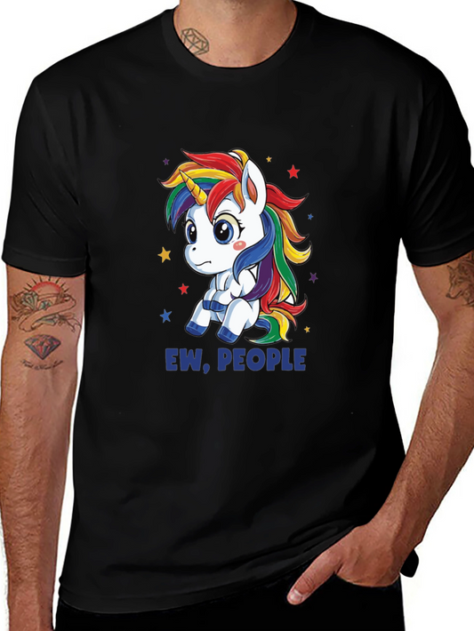 Ew People Unicorn Graphic Tee