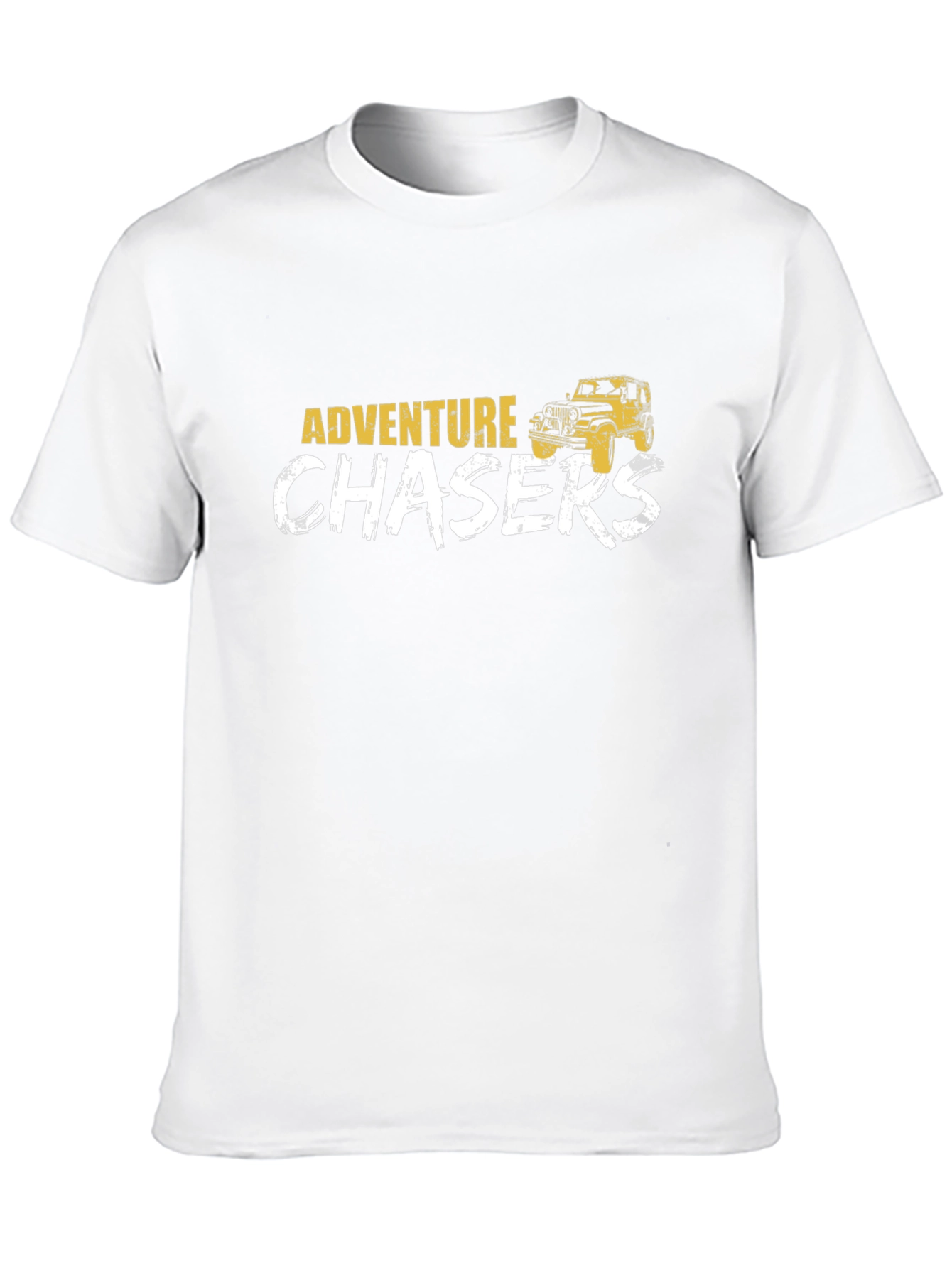 Adventure Chasers Black Graphic T-Shirt