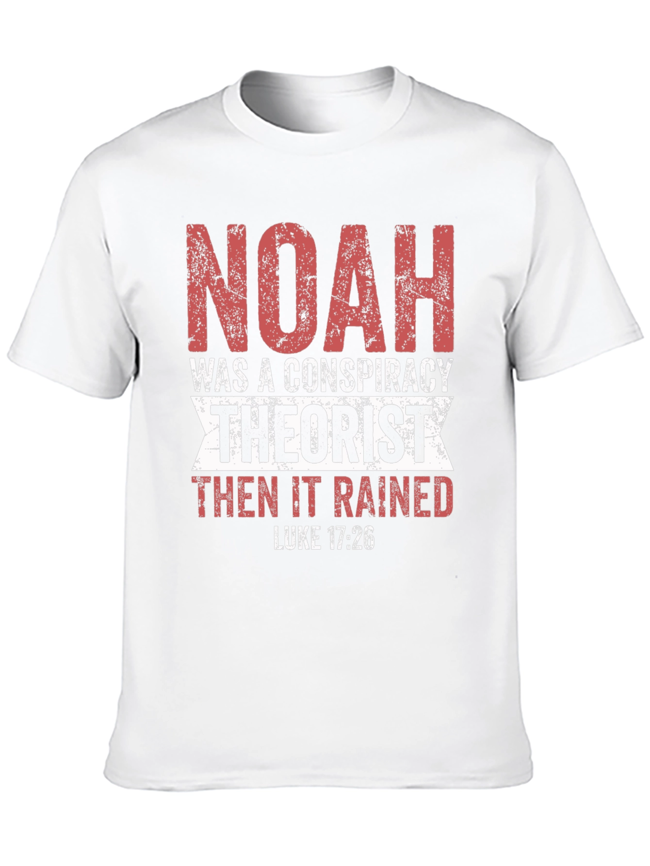 Noah Conspiracy Theorist Black T-Shirt