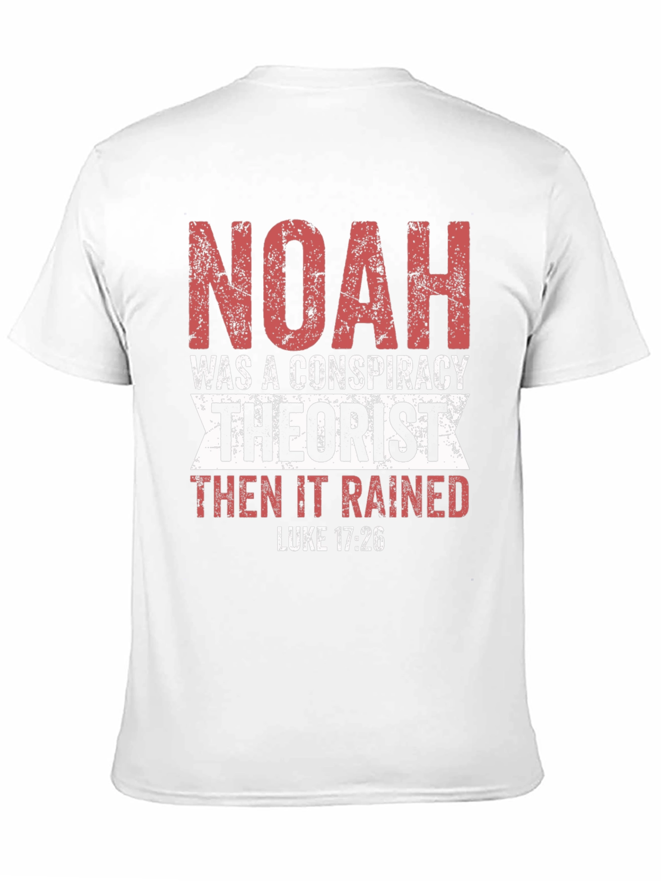 Noah Conspiracy Theorist Black T-Shirt