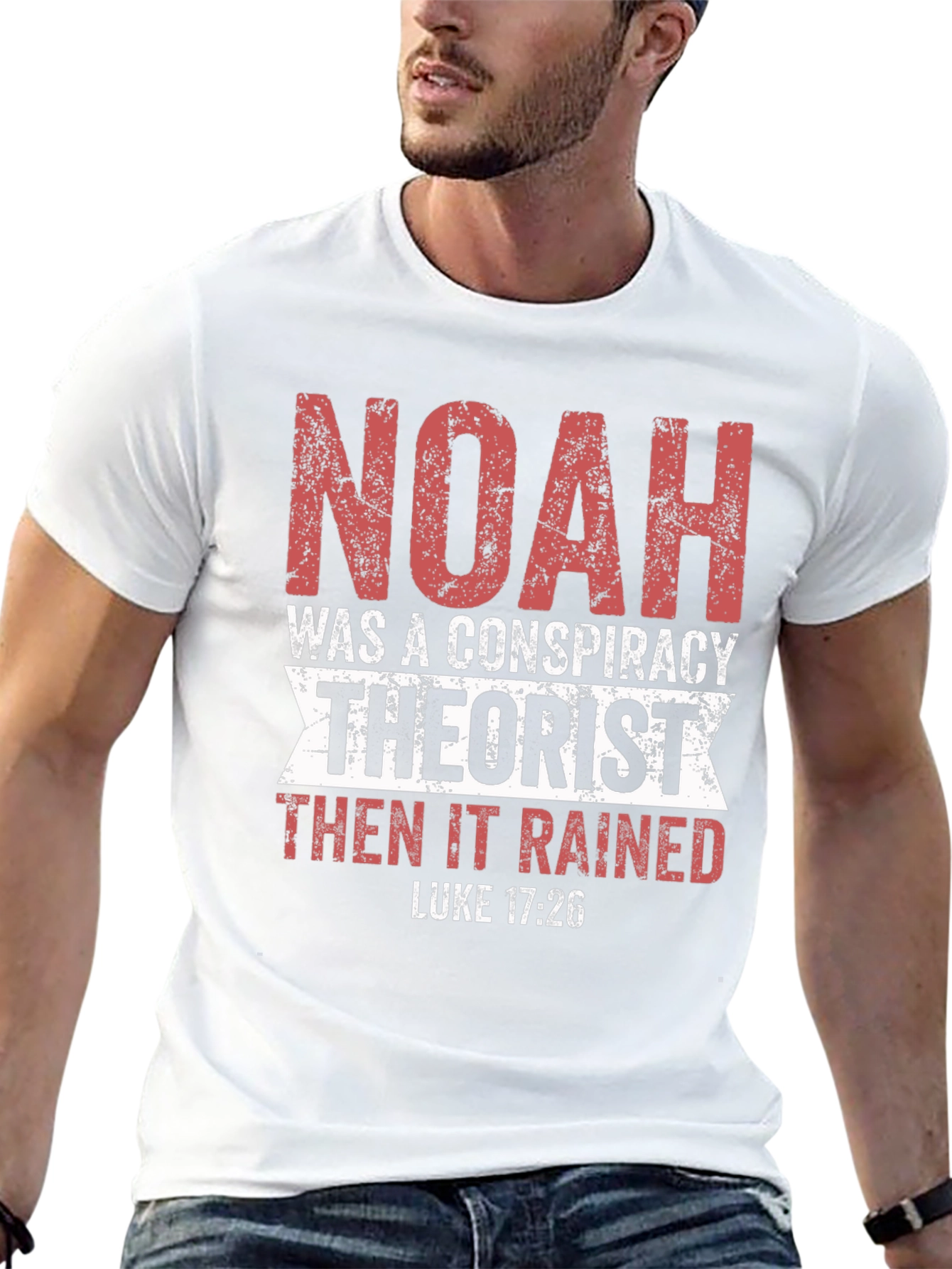 Noah Conspiracy Theorist Black T-Shirt