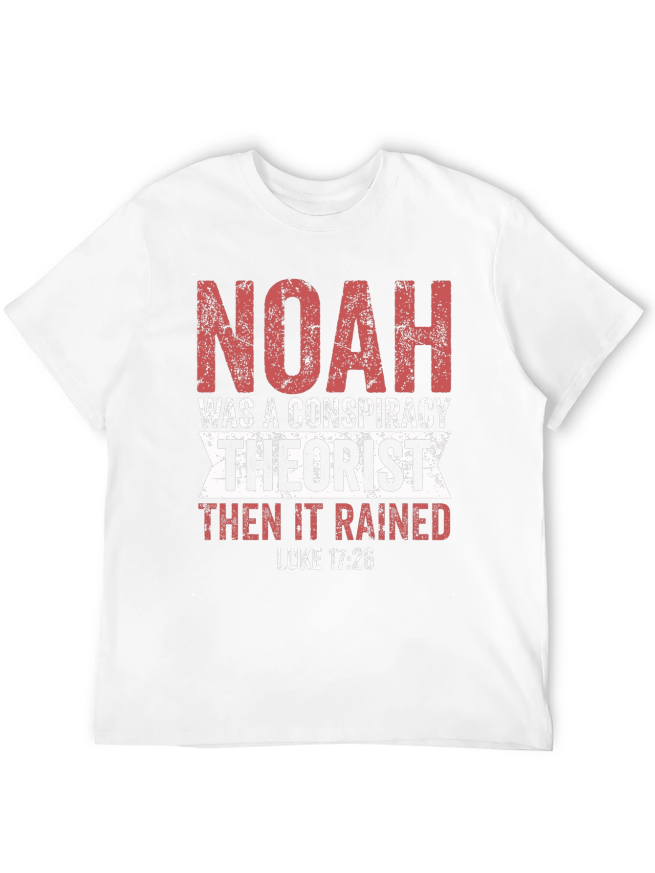 Noah Conspiracy Theorist Black T-Shirt