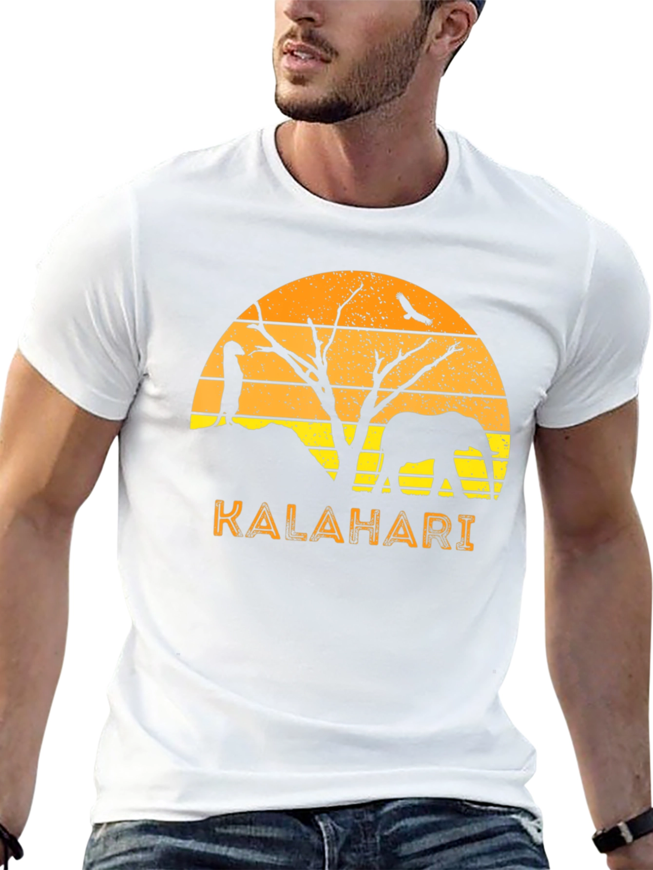 Kalahari Sunset T-Shirt - African Wildlife Tee