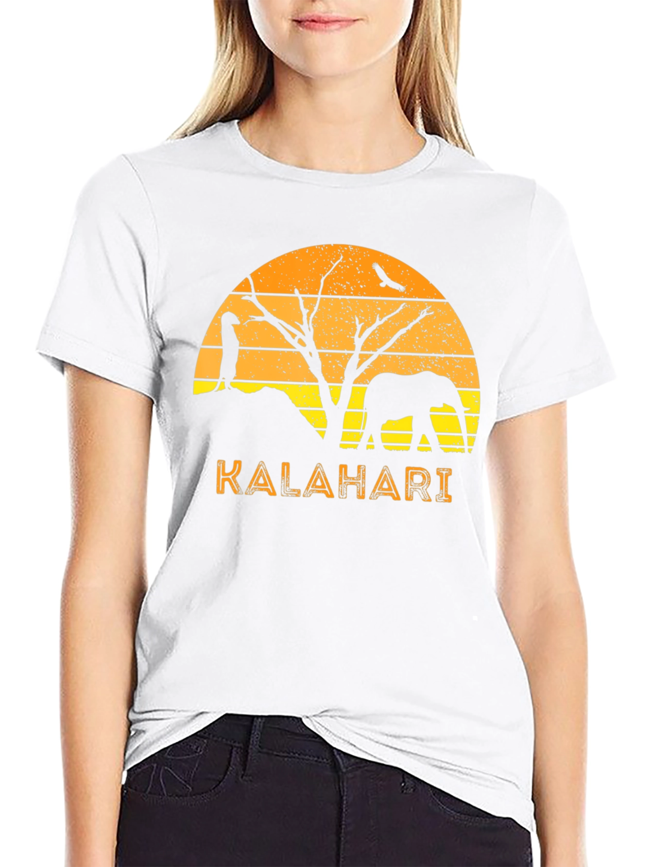 Kalahari Sunset T-Shirt - African Wildlife Tee