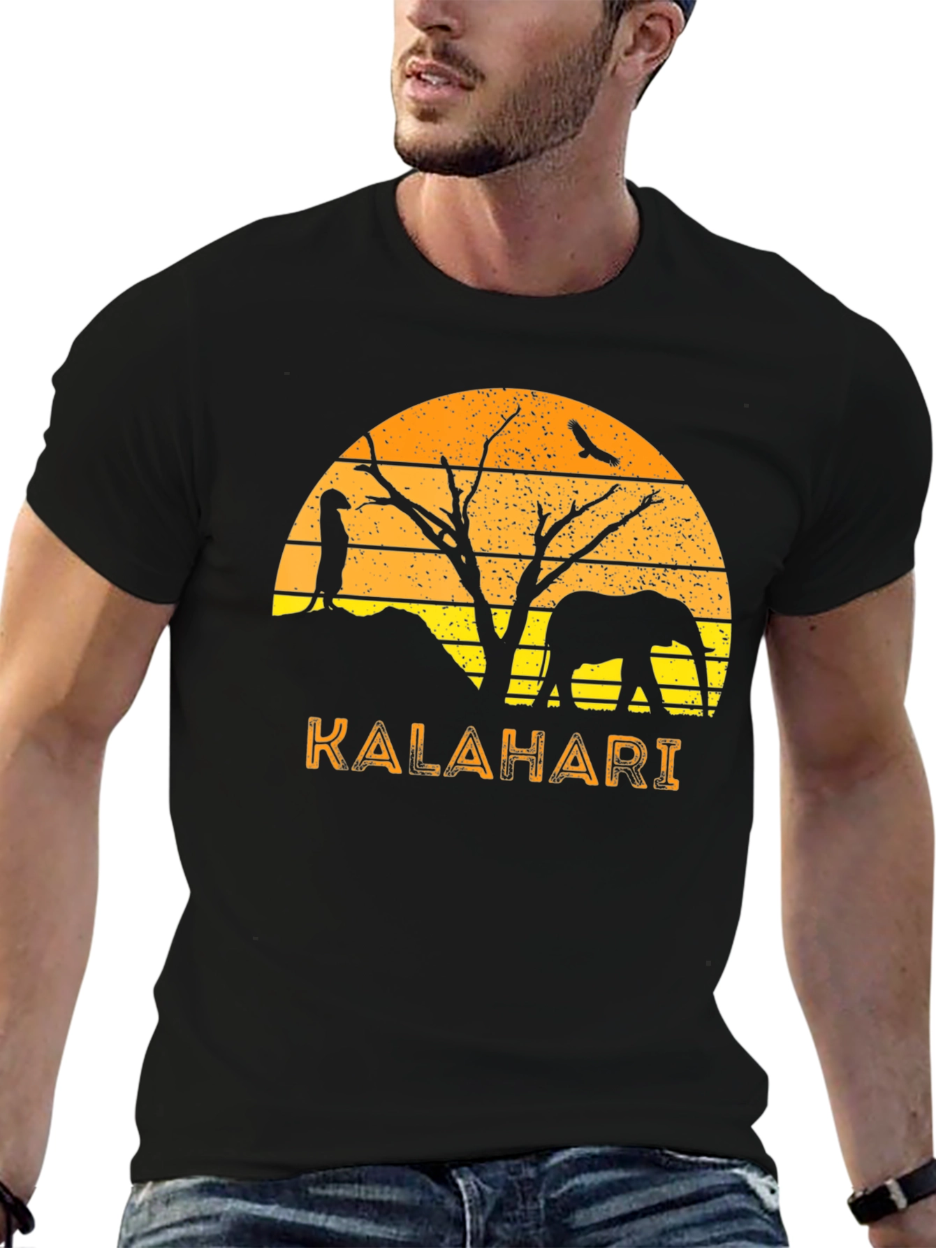 Kalahari Sunset T-Shirt - African Wildlife Tee