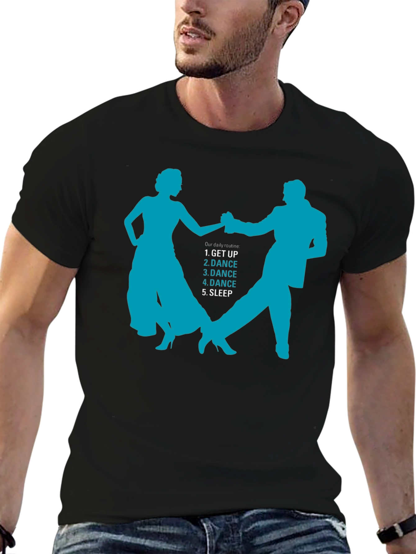 Dance Routine Black T-Shirt