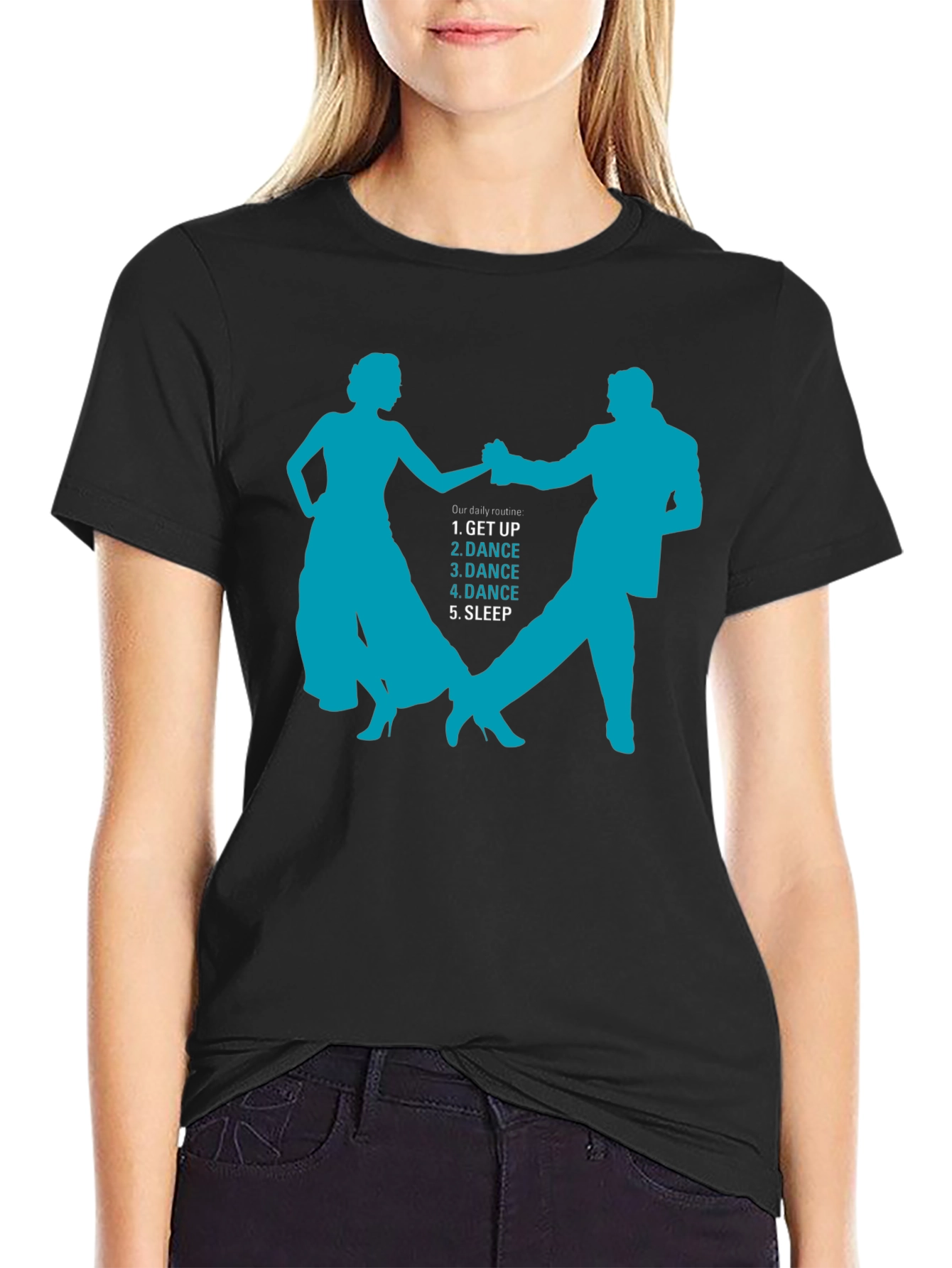 Dance Routine Black T-Shirt