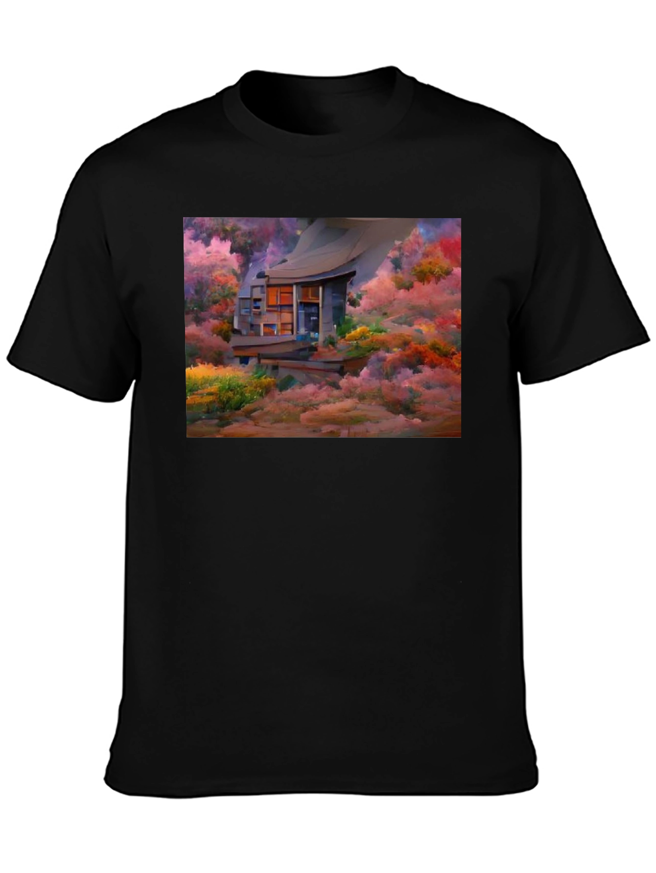 House in the Clouds Graphic Tee