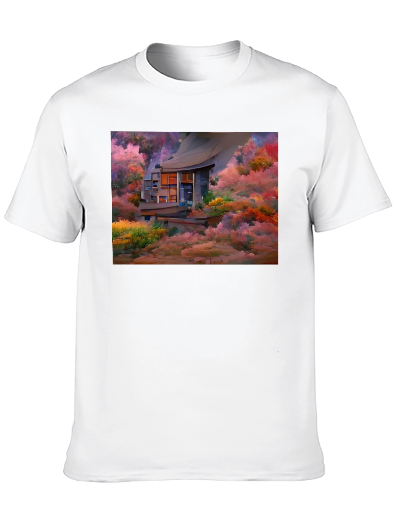 House in the Clouds Graphic Tee